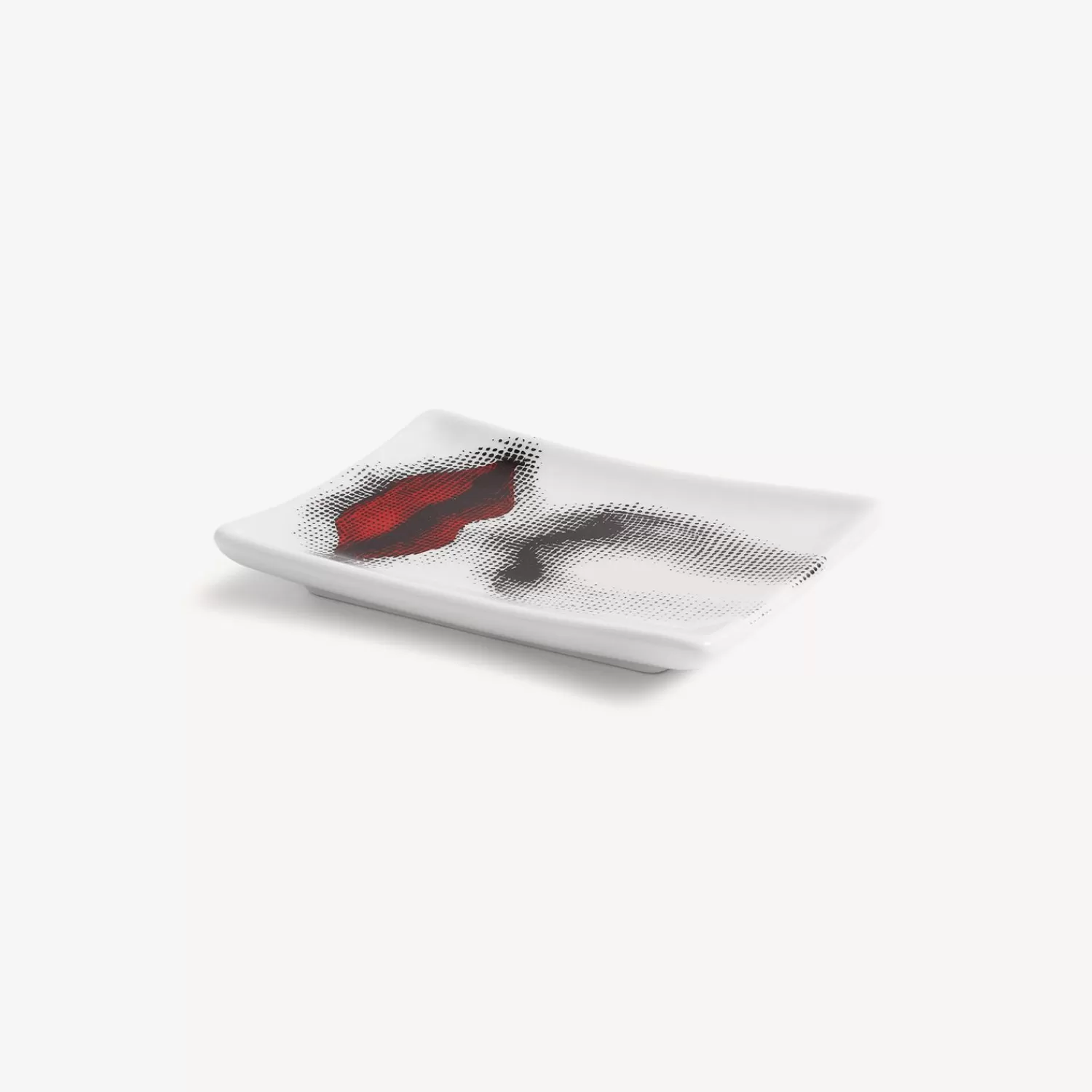 Design Ashtrays<Fornasetti Ashtray Bocca White/Black/Red
