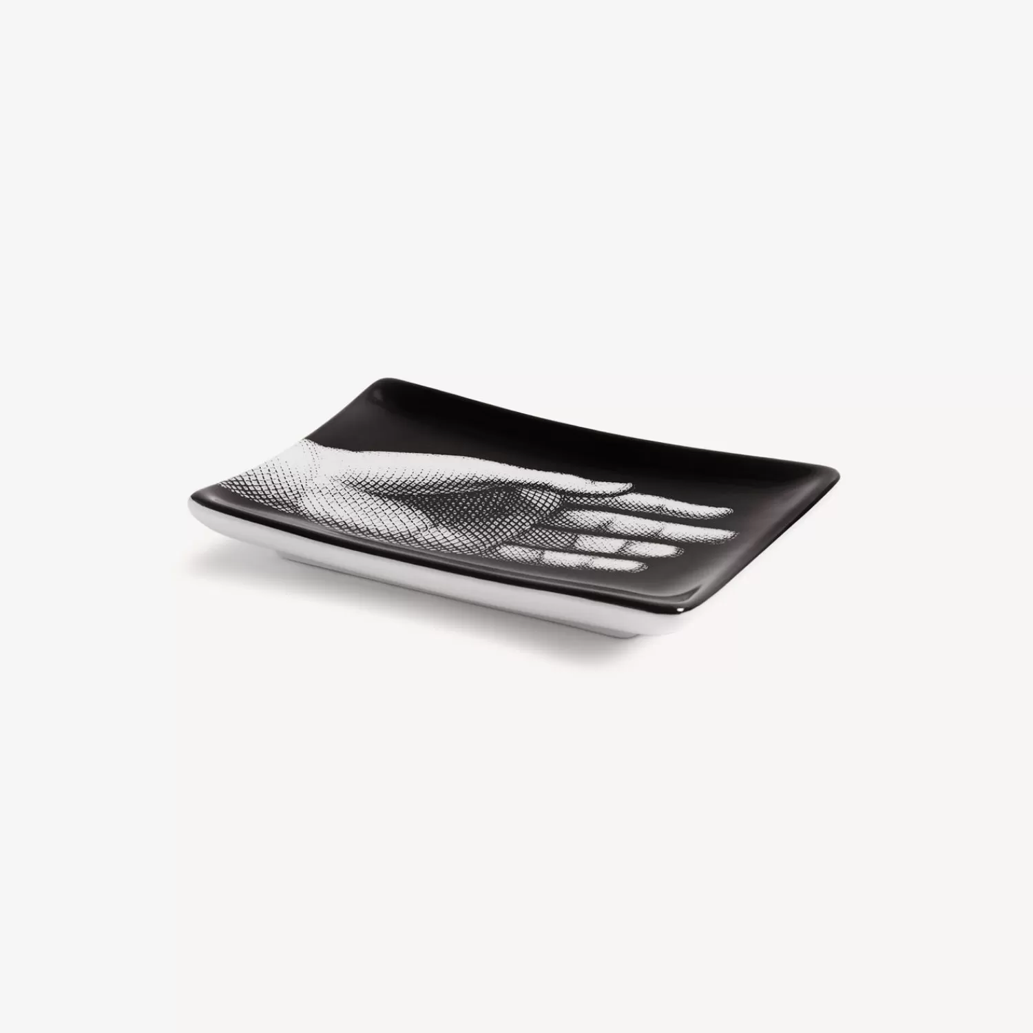 Design Ashtrays<Fornasetti Ashtray Mano White/Black
