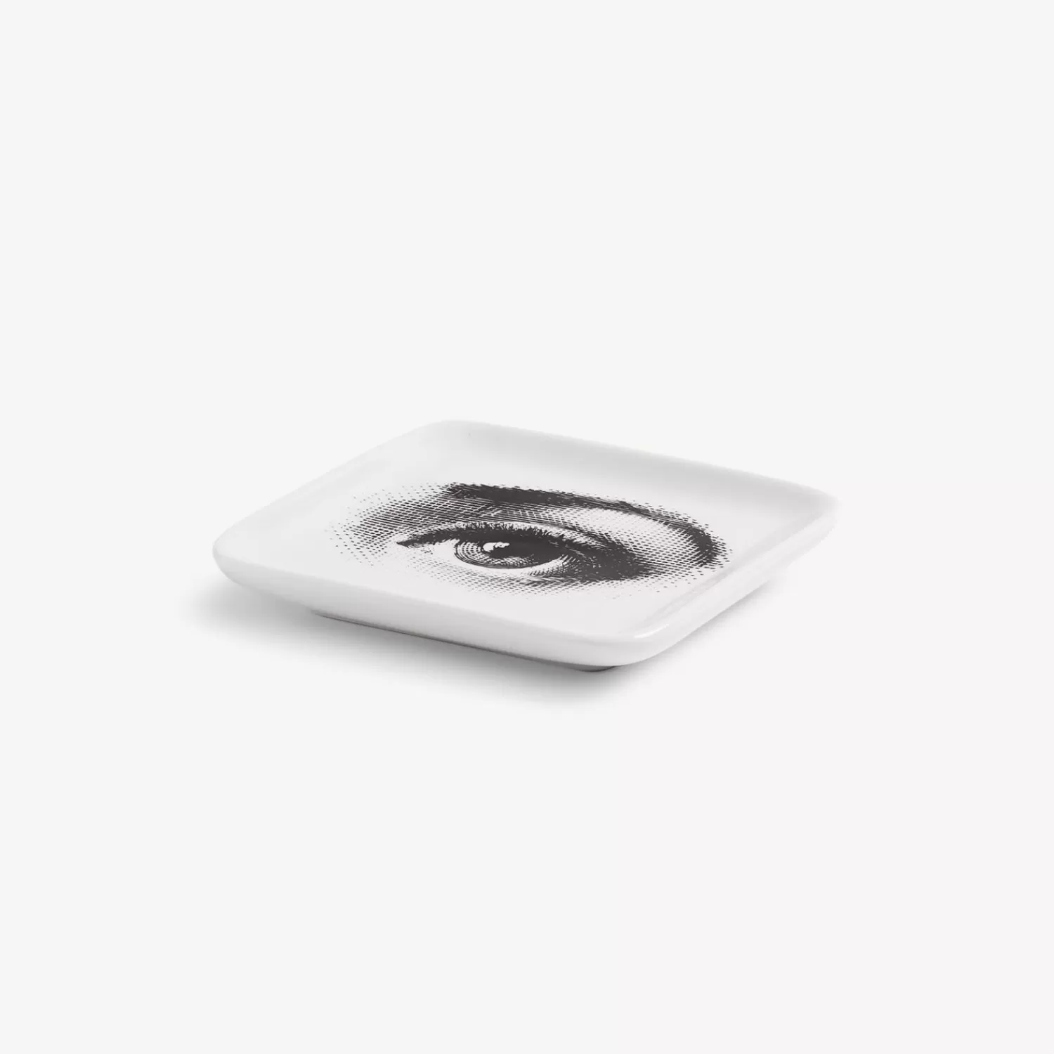 Design Ashtrays<Fornasetti Ashtray Occhio White/Black