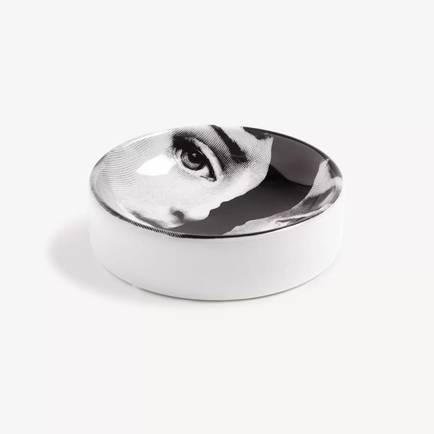 Design Ashtrays<Fornasetti Ashtray Tema E Variazioni N.10 White/Black