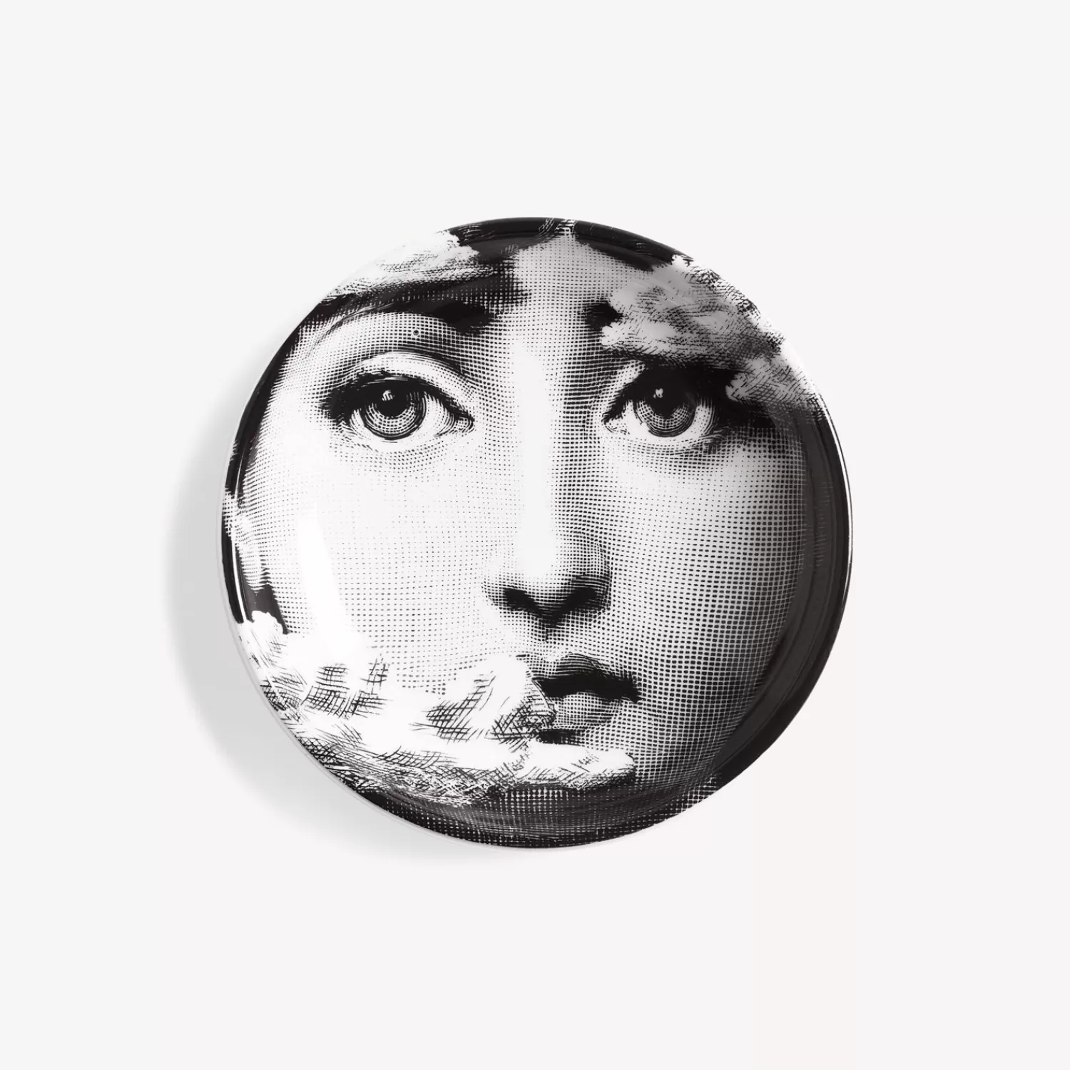 Design Ashtrays<Fornasetti Ashtray Tema E Variazioni N.139 White/Black