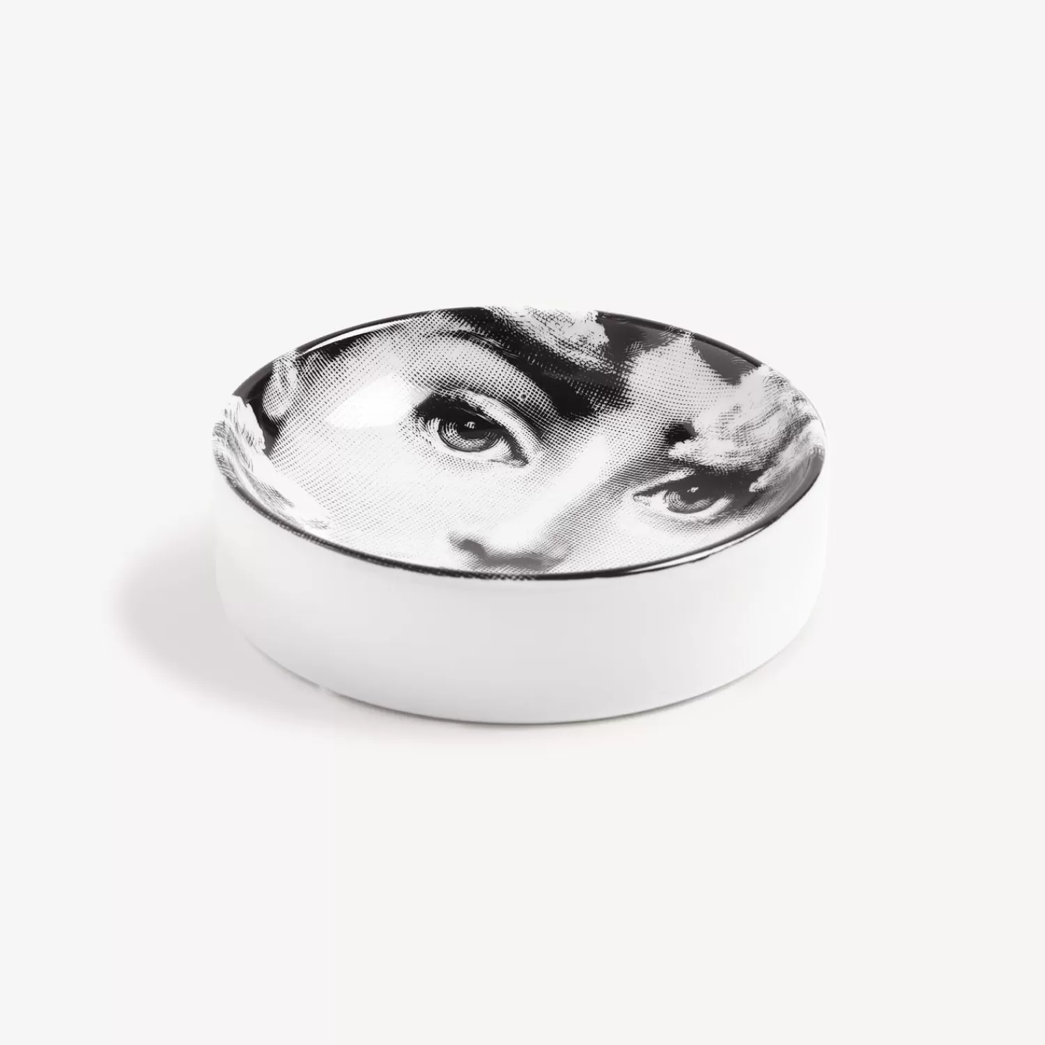 Design Ashtrays<Fornasetti Ashtray Tema E Variazioni N.139 White/Black