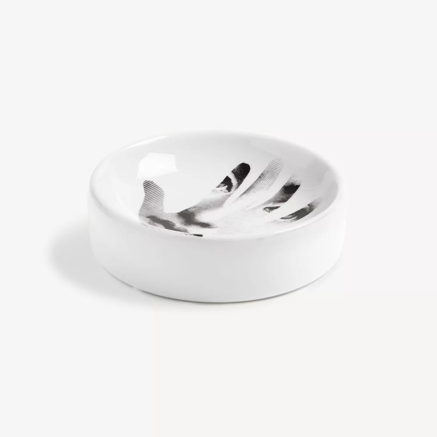 Design Ashtrays<Fornasetti Ashtray Tema E Variazioni N.15 White/Black