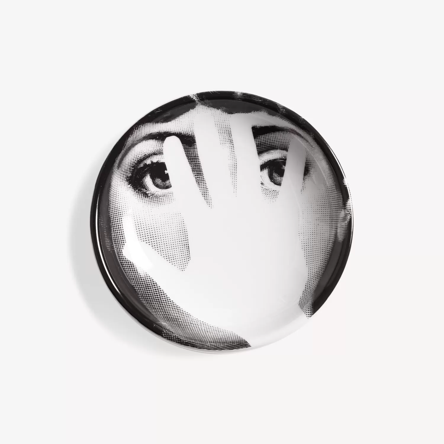 Design Ashtrays<Fornasetti Ashtray Tema E Variazioni N.16 White/Black