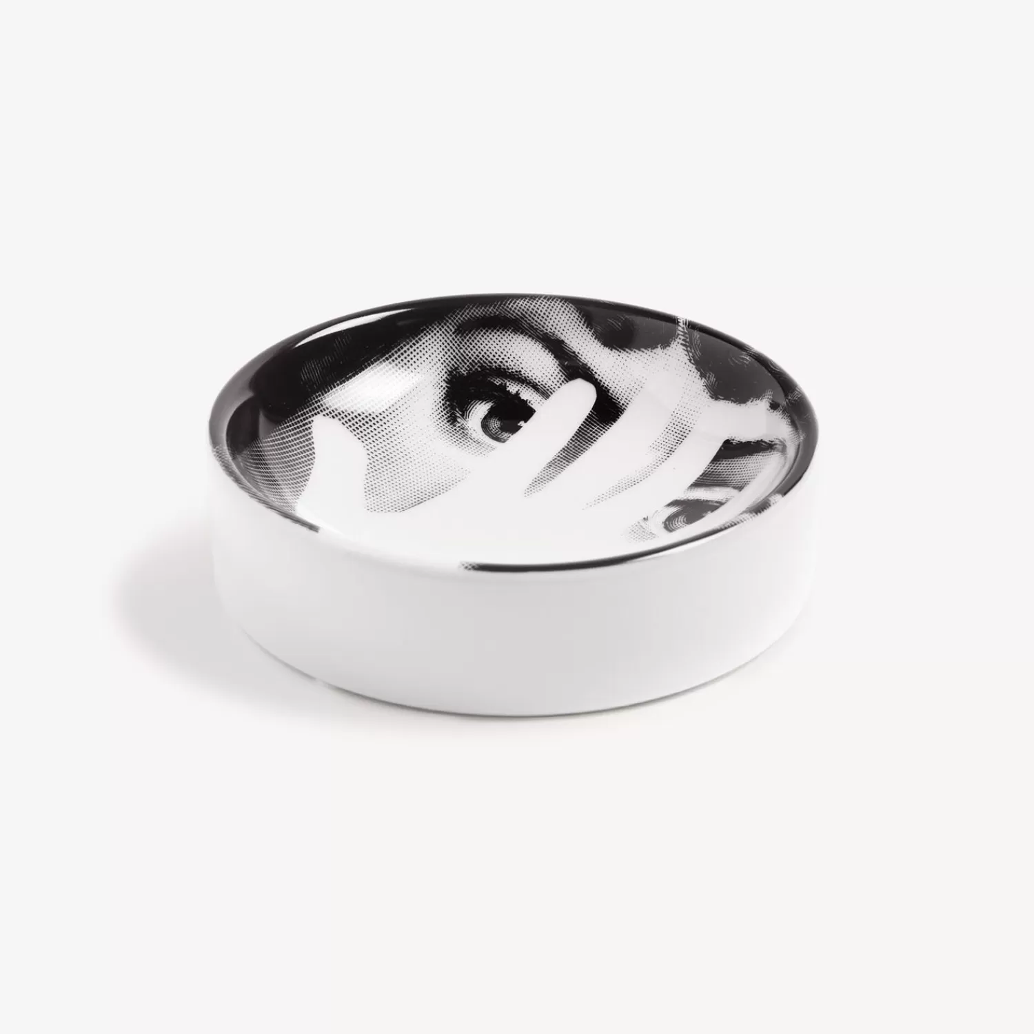 Design Ashtrays<Fornasetti Ashtray Tema E Variazioni N.16 White/Black