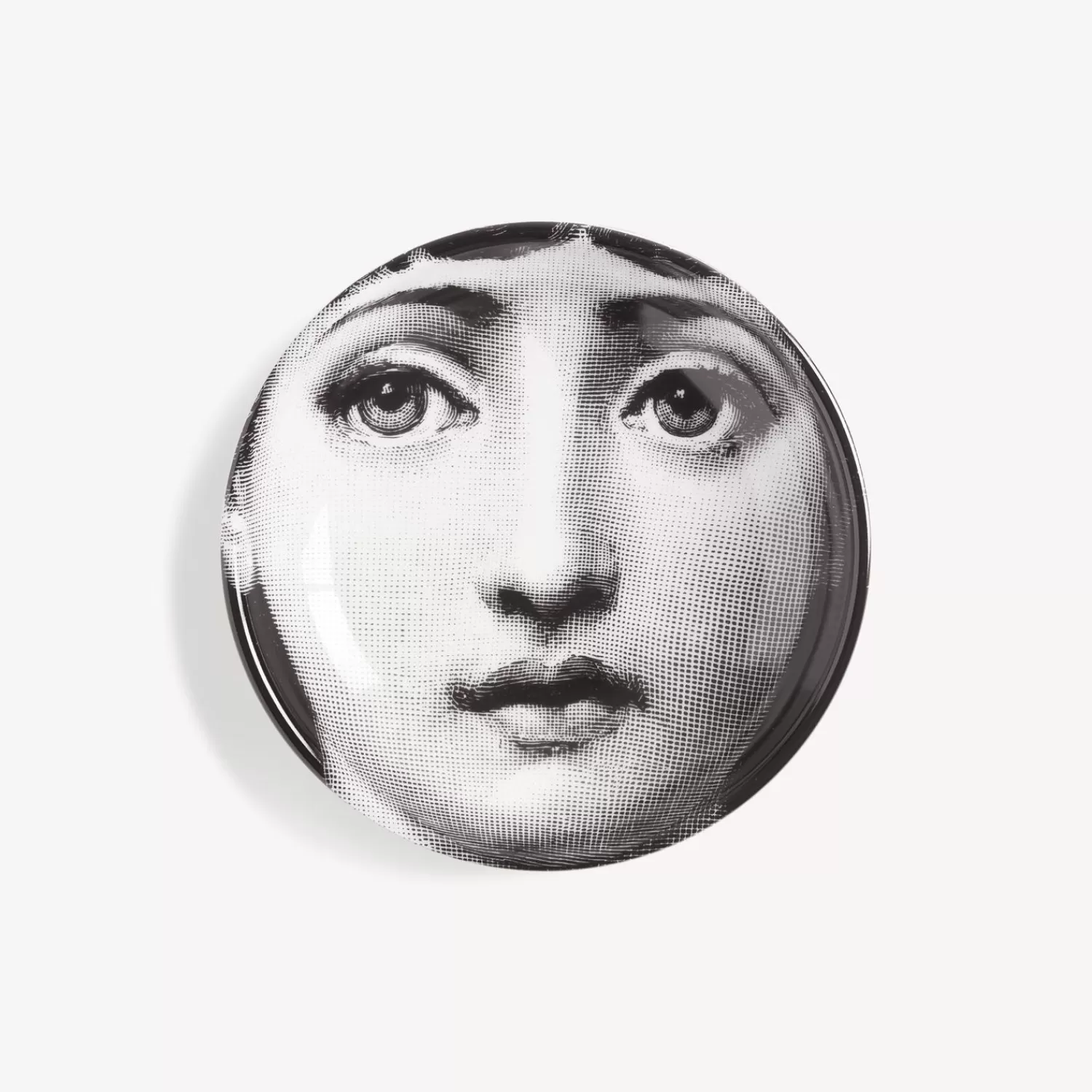 Design Ashtrays<Fornasetti Ashtray Tema E Variazioni N.1 White/Black