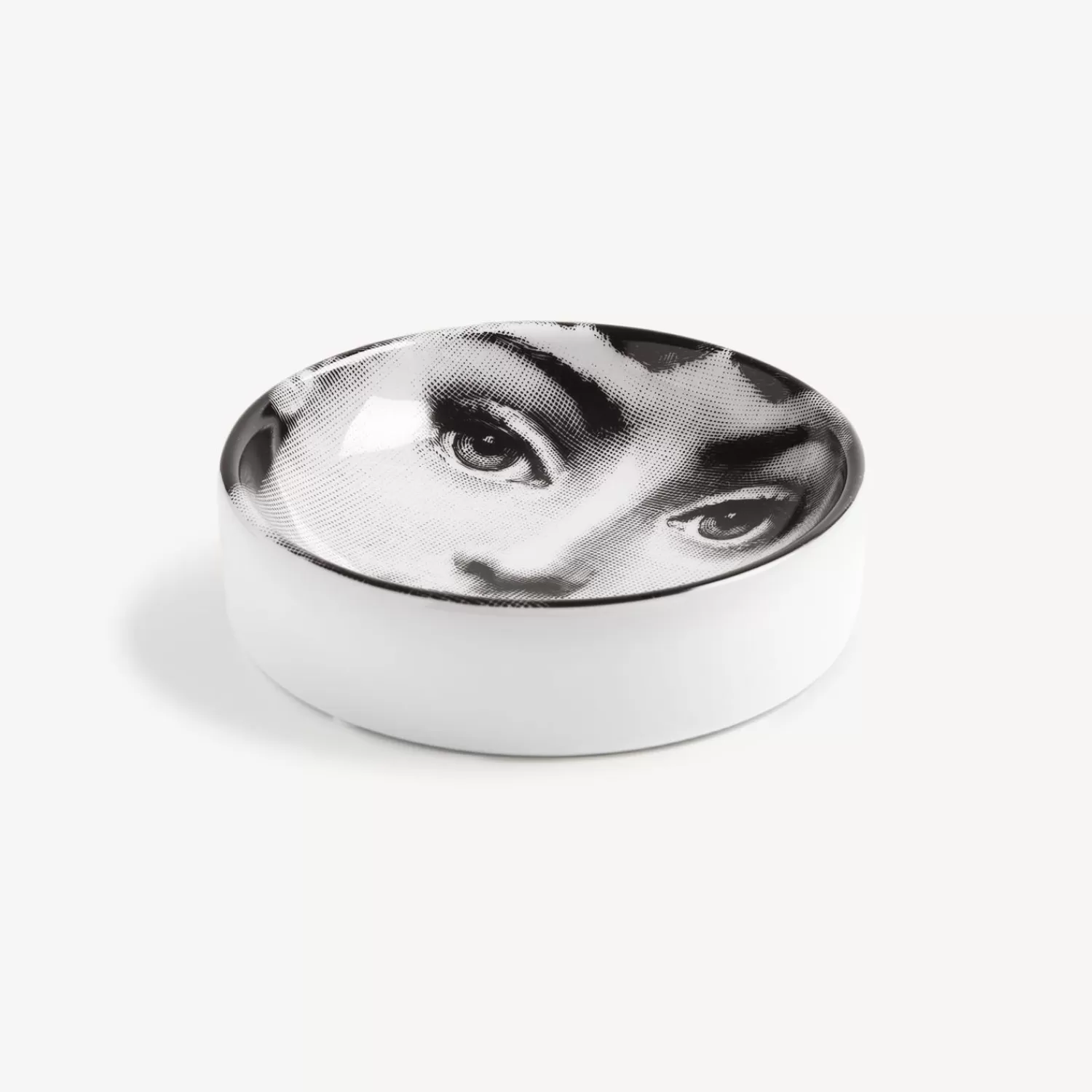 Design Ashtrays<Fornasetti Ashtray Tema E Variazioni N.1 White/Black