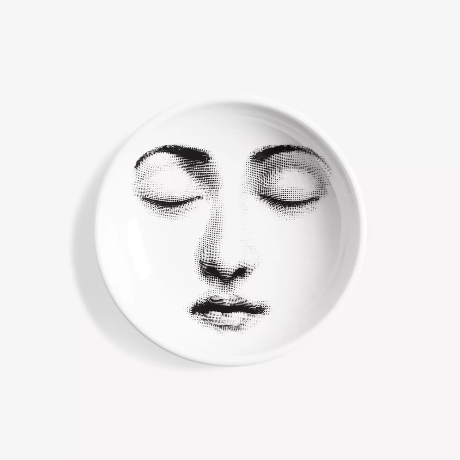 Design Ashtrays<Fornasetti Ashtray Tema E Variazioni N.213 White/Black
