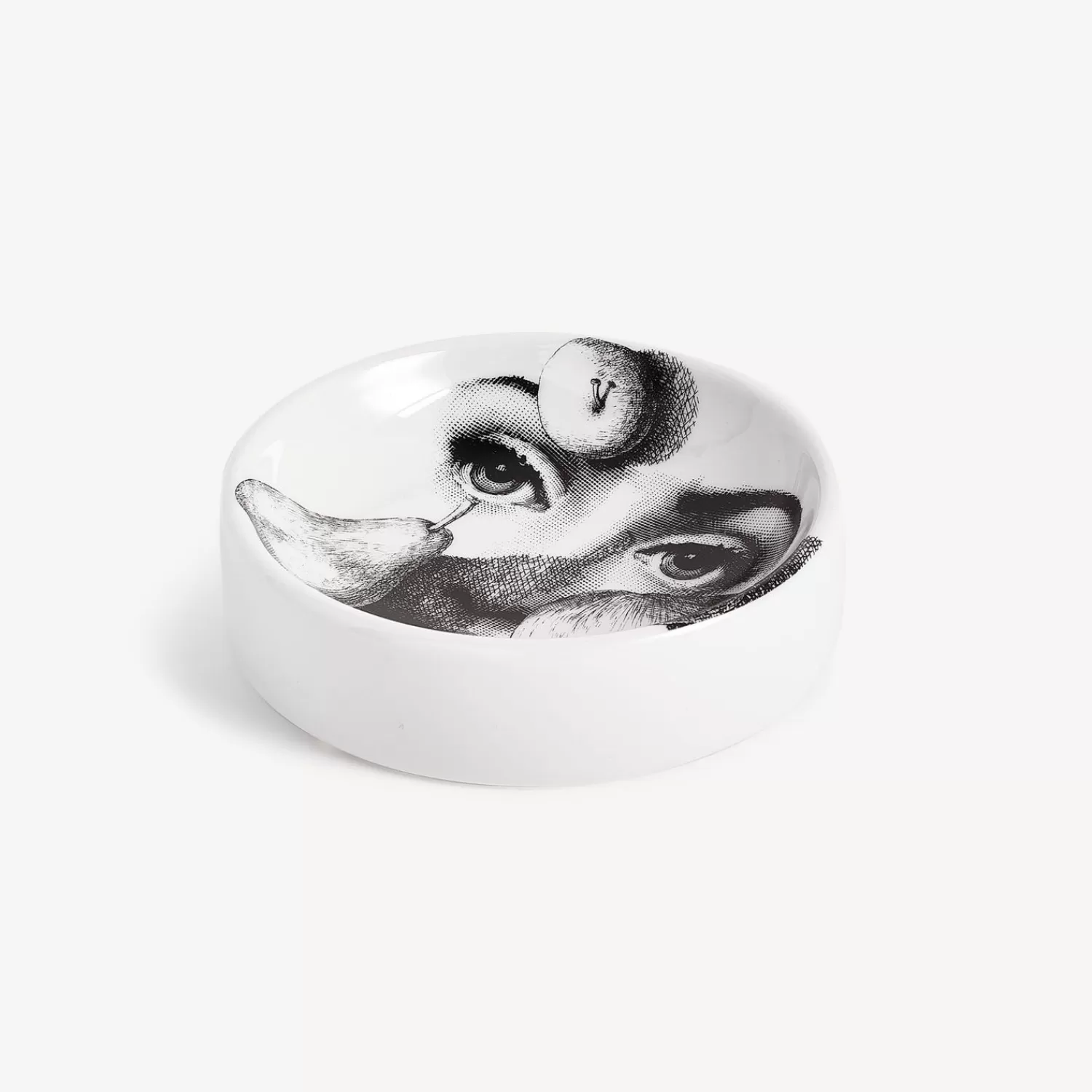 Design Ashtrays<Fornasetti Ashtray Tema E Variazioni N.218 White/Black