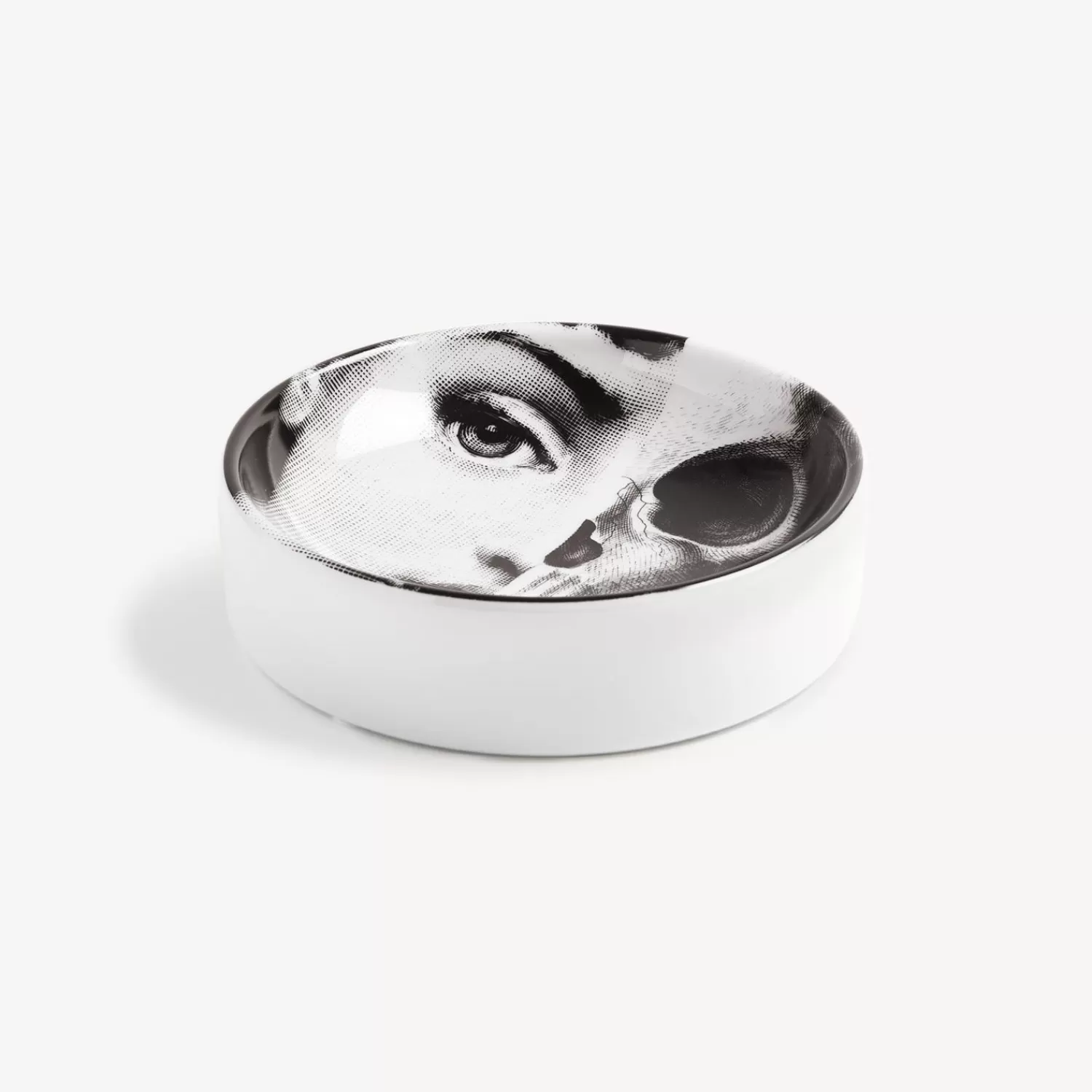 Design Ashtrays<Fornasetti Ashtray Tema E Variazioni N.288 White/Black
