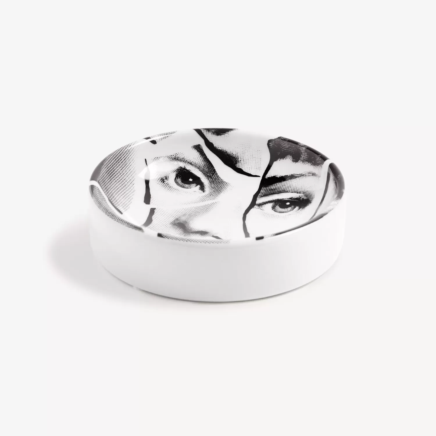 Design Ashtrays<Fornasetti Ashtray Tema E Variazioni N.2 White/Black