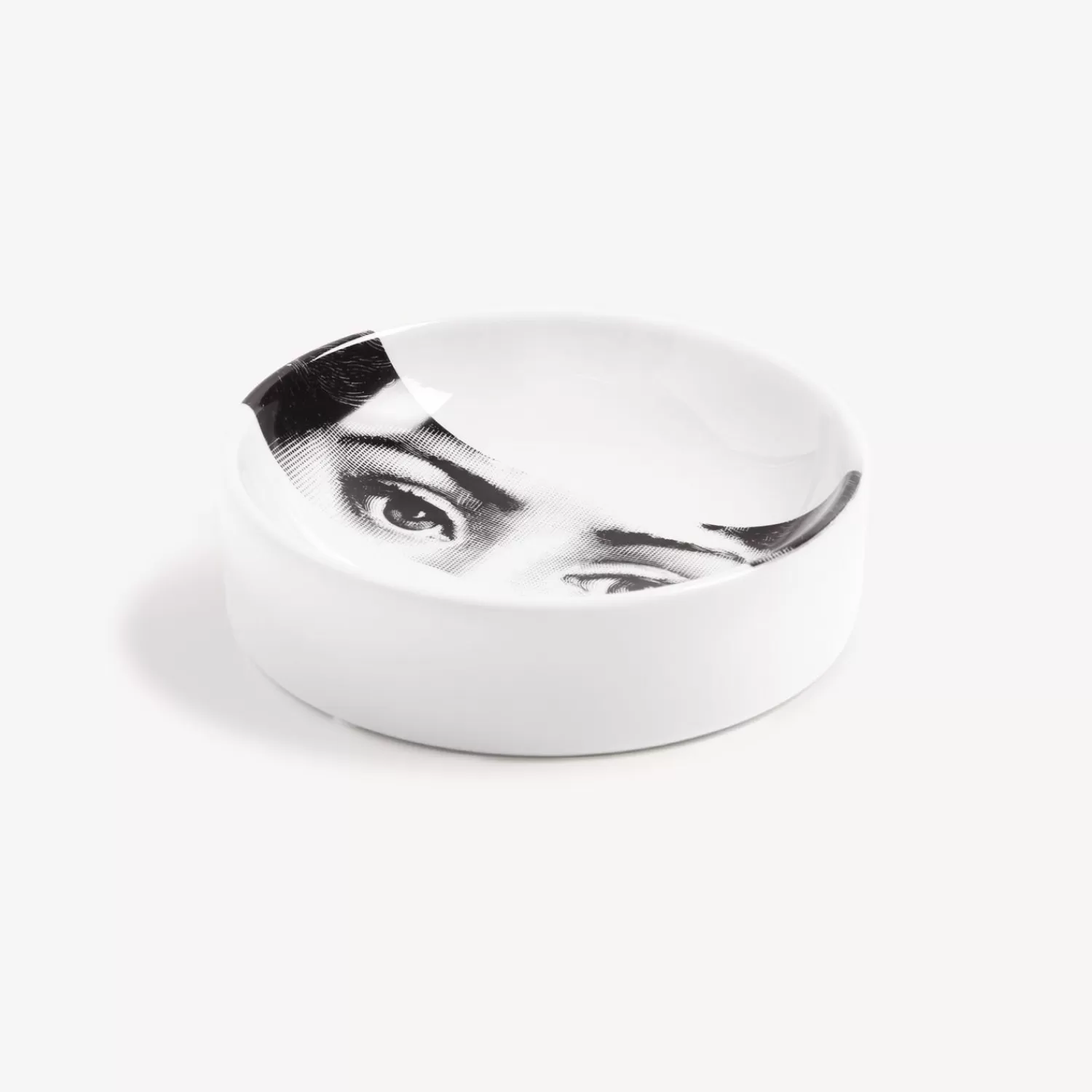 Design Ashtrays<Fornasetti Ashtray Tema E Variazioni N.32 White/Black