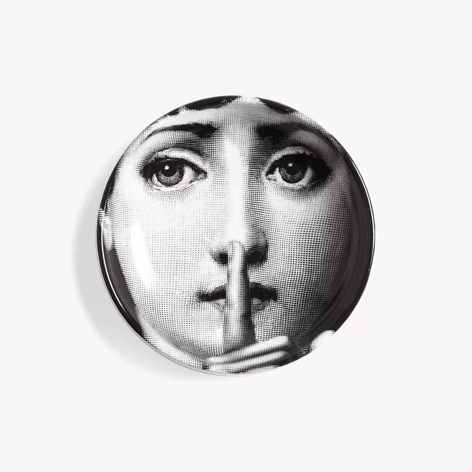 Design Ashtrays<Fornasetti Ashtray Tema E Variazioni N.334 White/Black
