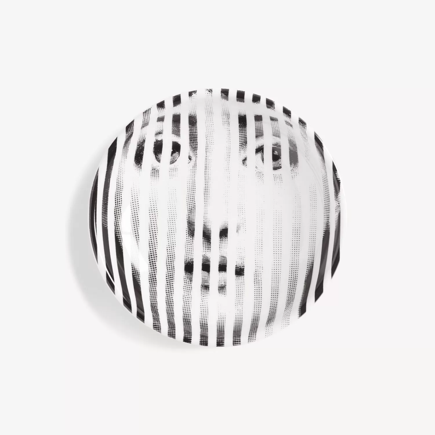 Design Ashtrays<Fornasetti Ashtray Tema E Variazioni N.34 White/Black