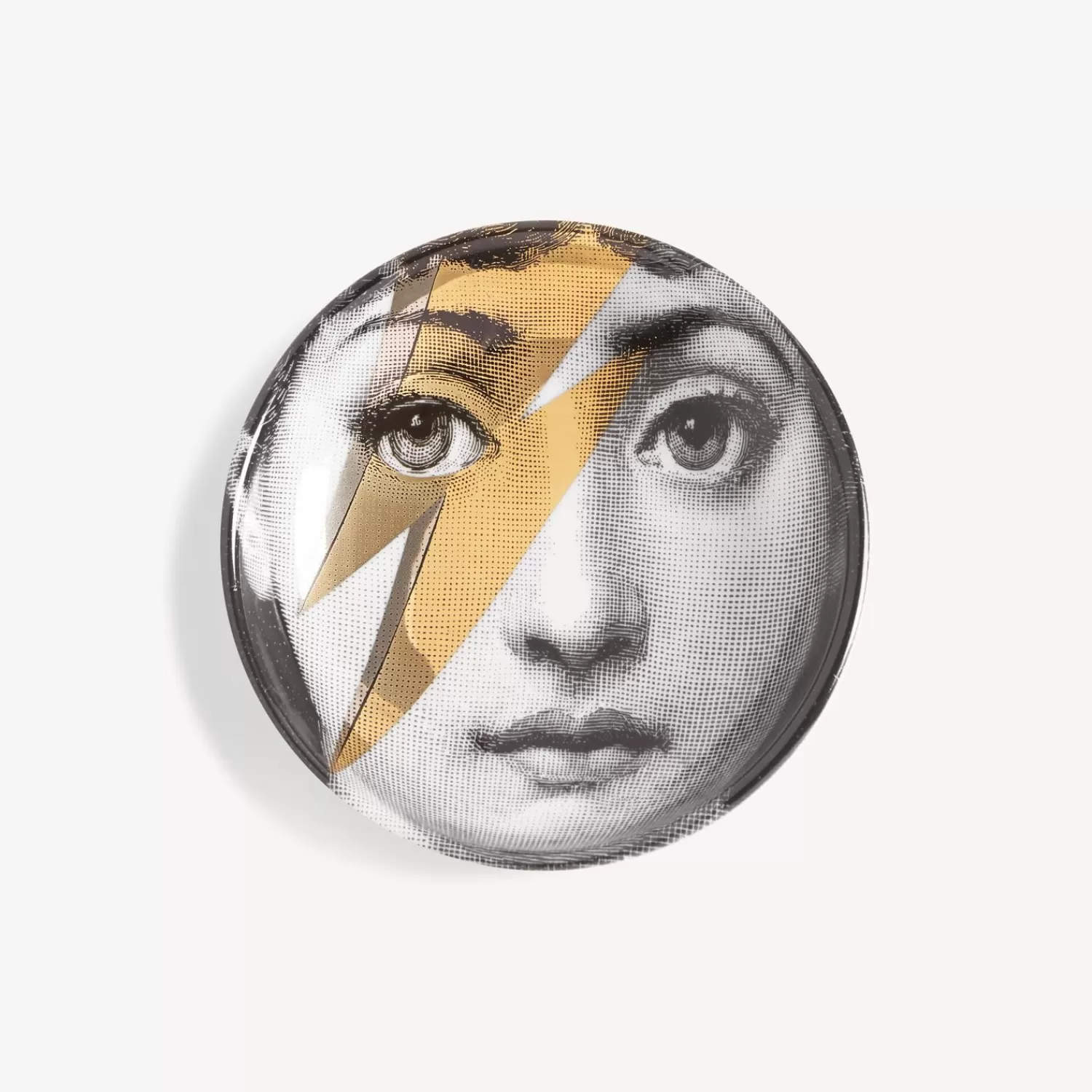 Design Ashtrays<Fornasetti Ashtray Tema E Variazioni N.375 White/Black/Gold