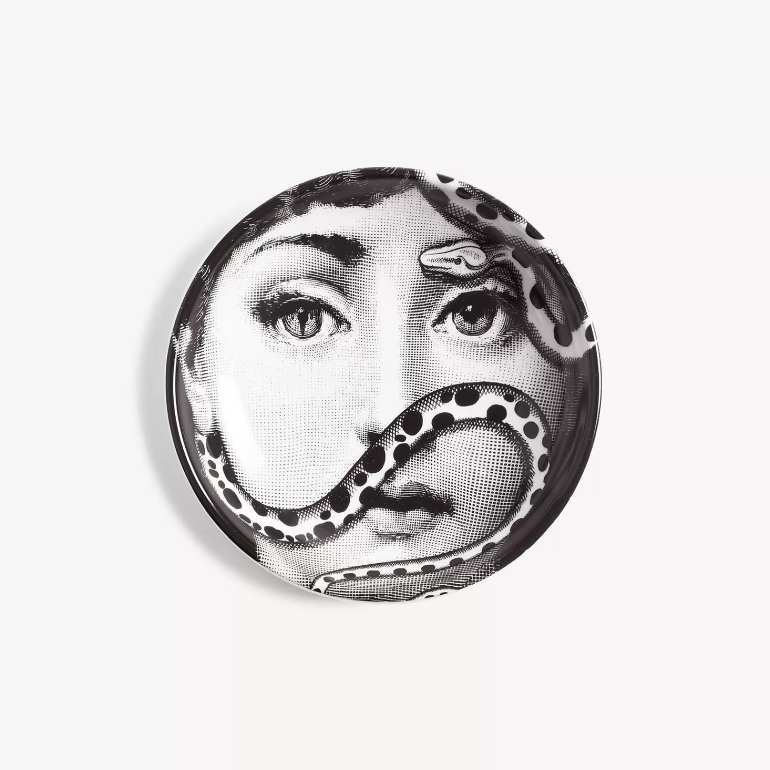 Design Ashtrays<Fornasetti Ashtray Tema E Variazioni N.383 White/Black