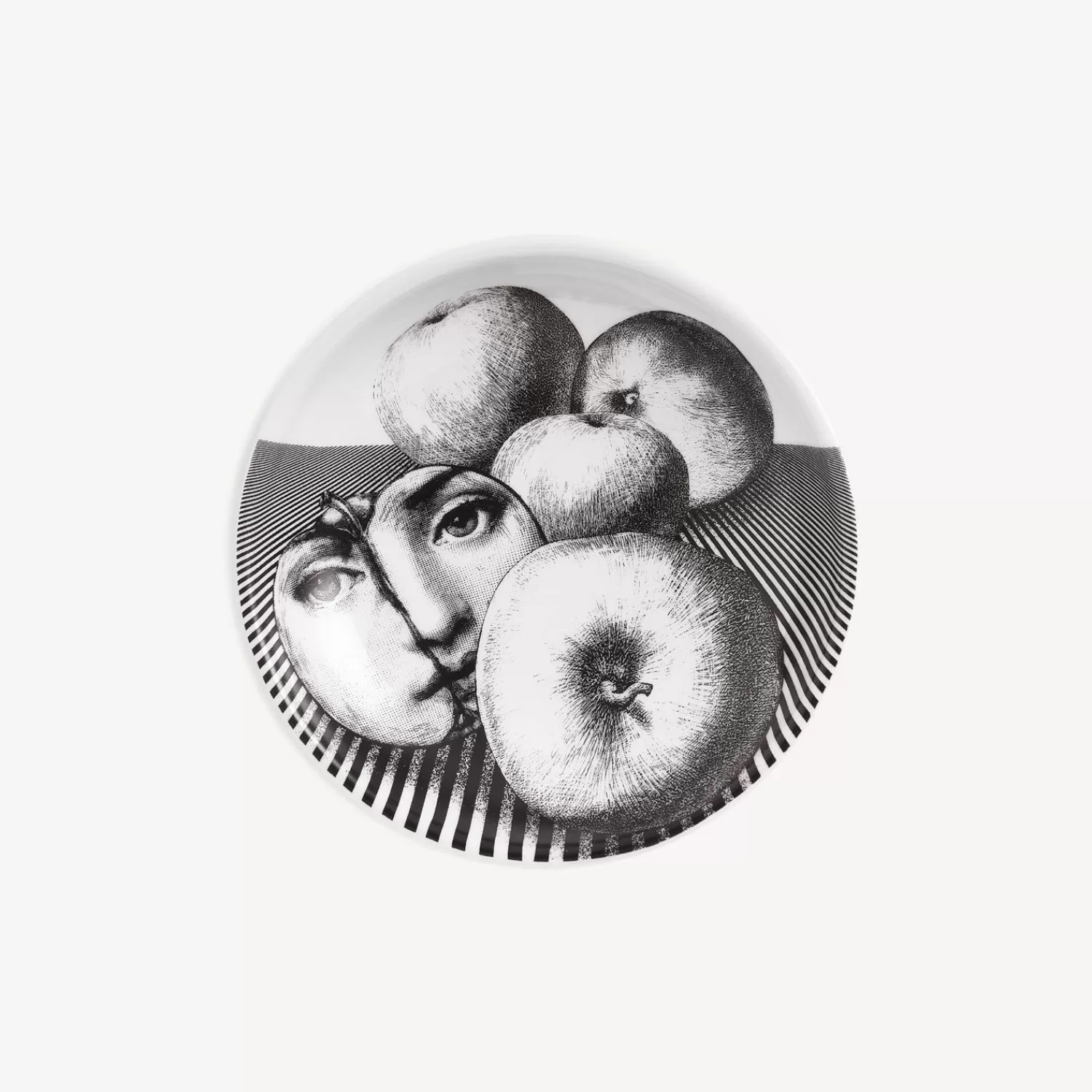 Design Ashtrays<Fornasetti Ashtray Tema E Variazioni N.390 White/Black