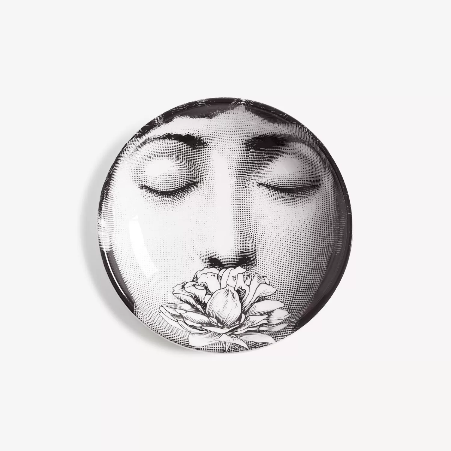 Design Ashtrays<Fornasetti Ashtray Tema E Variazioni N.393 White/Black
