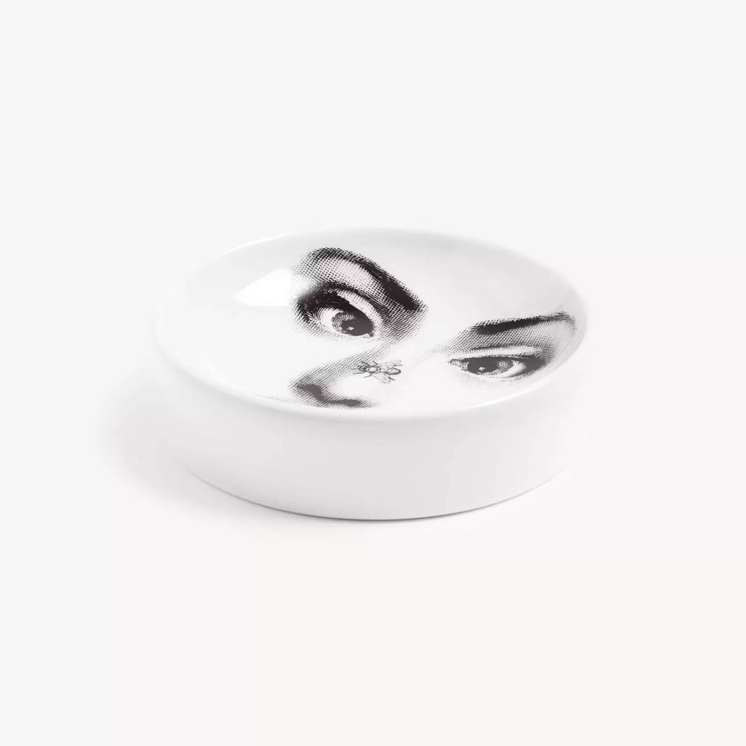 Design Ashtrays<Fornasetti Ashtray Tema E Variazioni N.396 White/Black