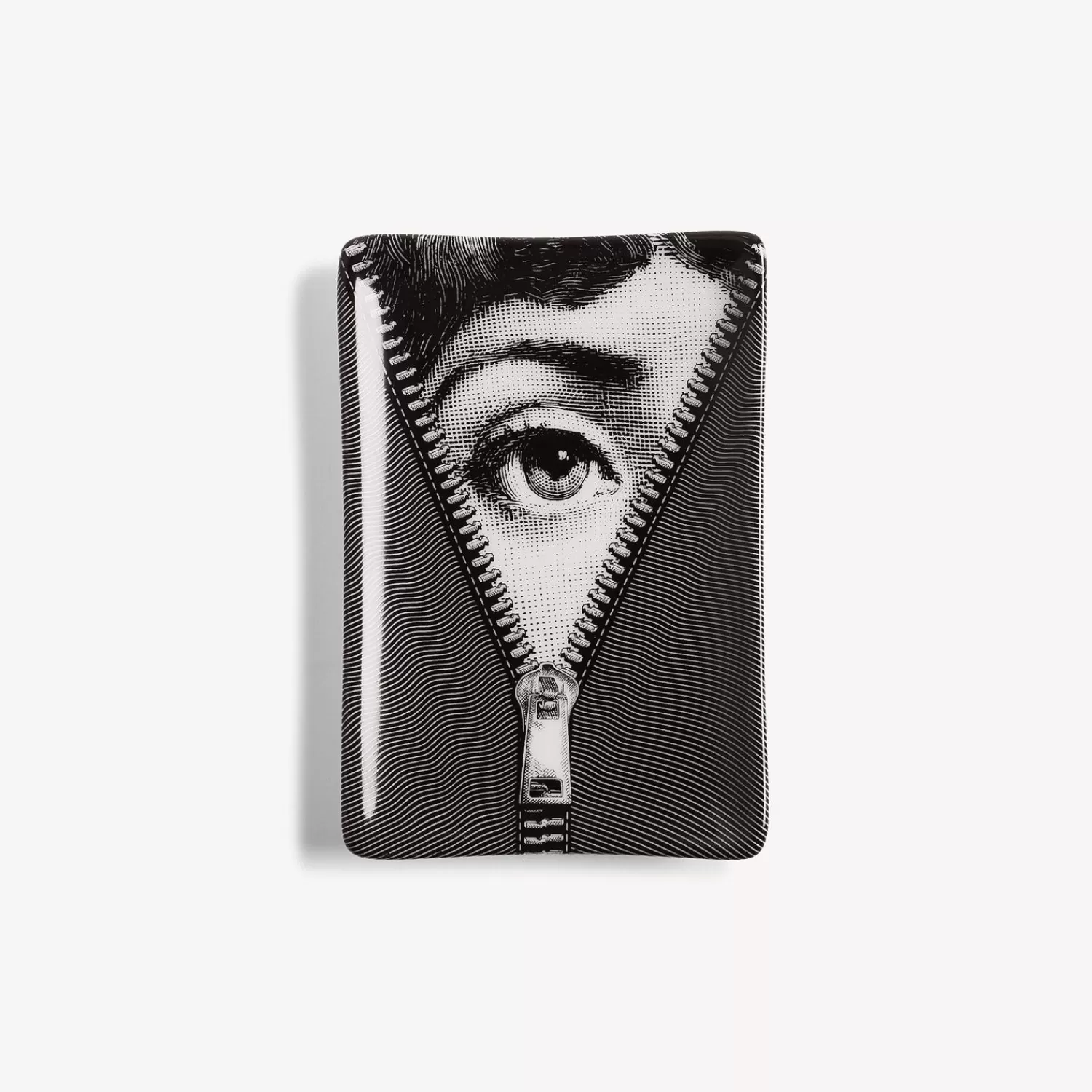 Design Ashtrays<Fornasetti Ashtray Tema E Variazioni N.401 White/Black