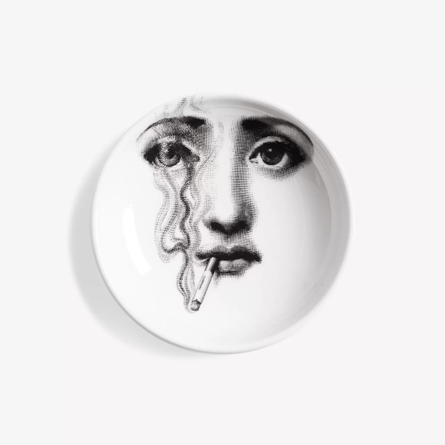 Design Ashtrays<Fornasetti Ashtray Tema E Variazioni N.81 White/Black