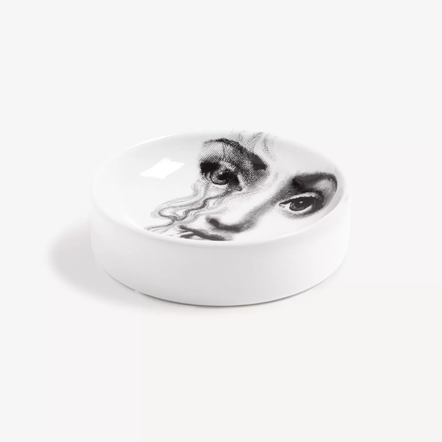 Design Ashtrays<Fornasetti Ashtray Tema E Variazioni N.81 White/Black