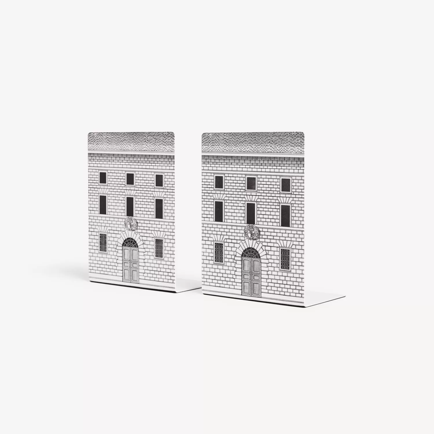 Bookends<Fornasetti Bookends Architettura White/Black