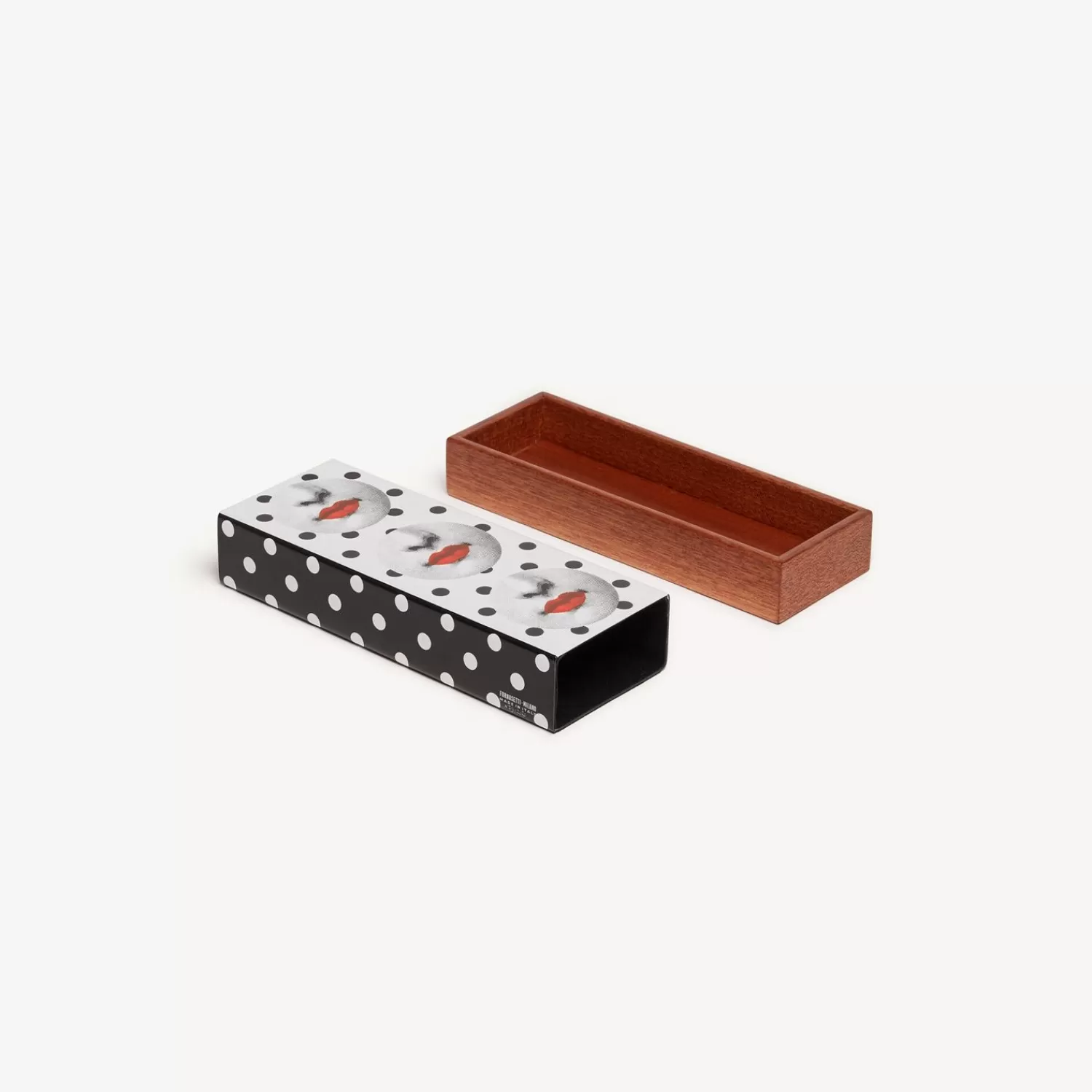 Glove Boxes<Fornasetti Box Comme Des Forna White/Black/Red