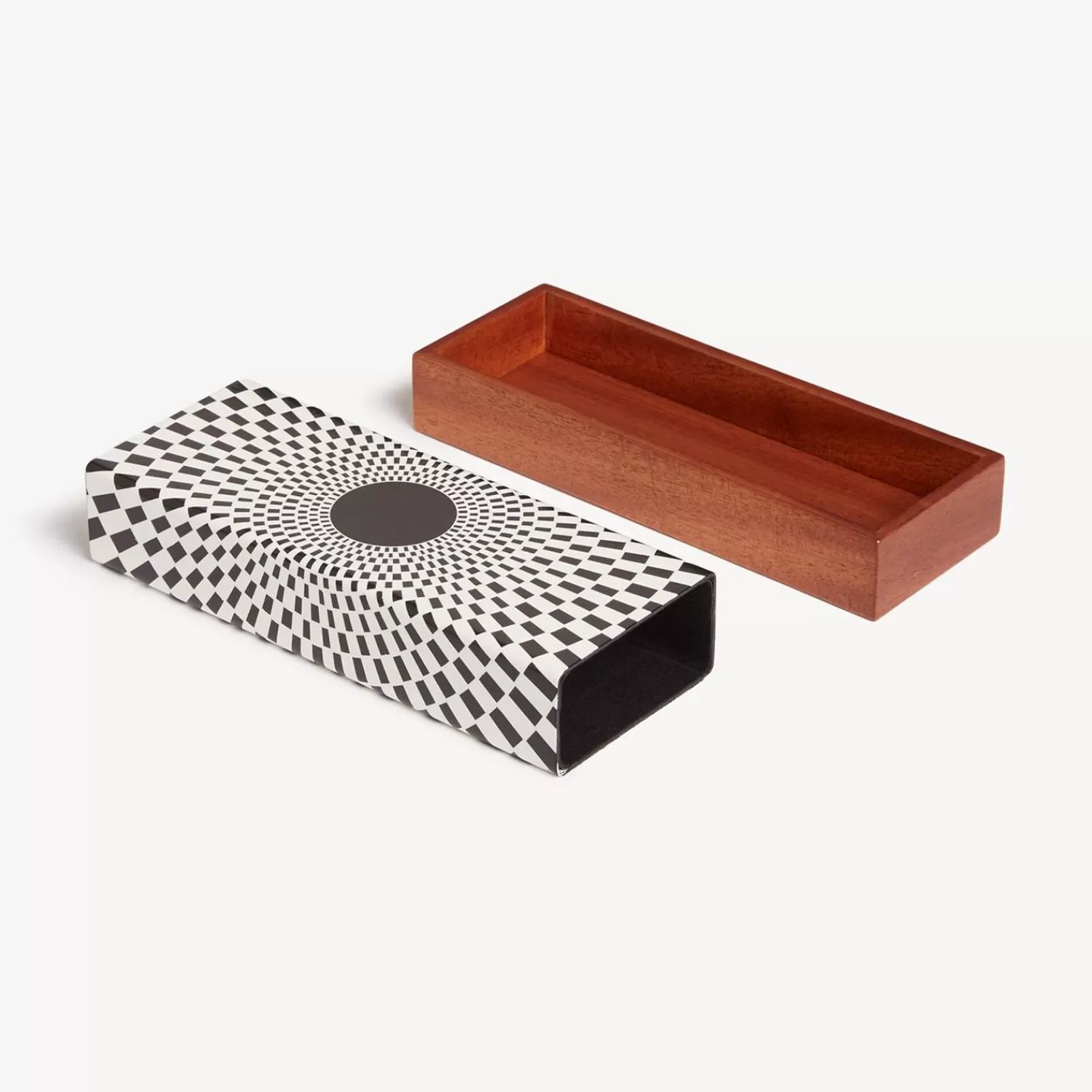 Glove Boxes<Fornasetti Box Egocentrismo White/Black