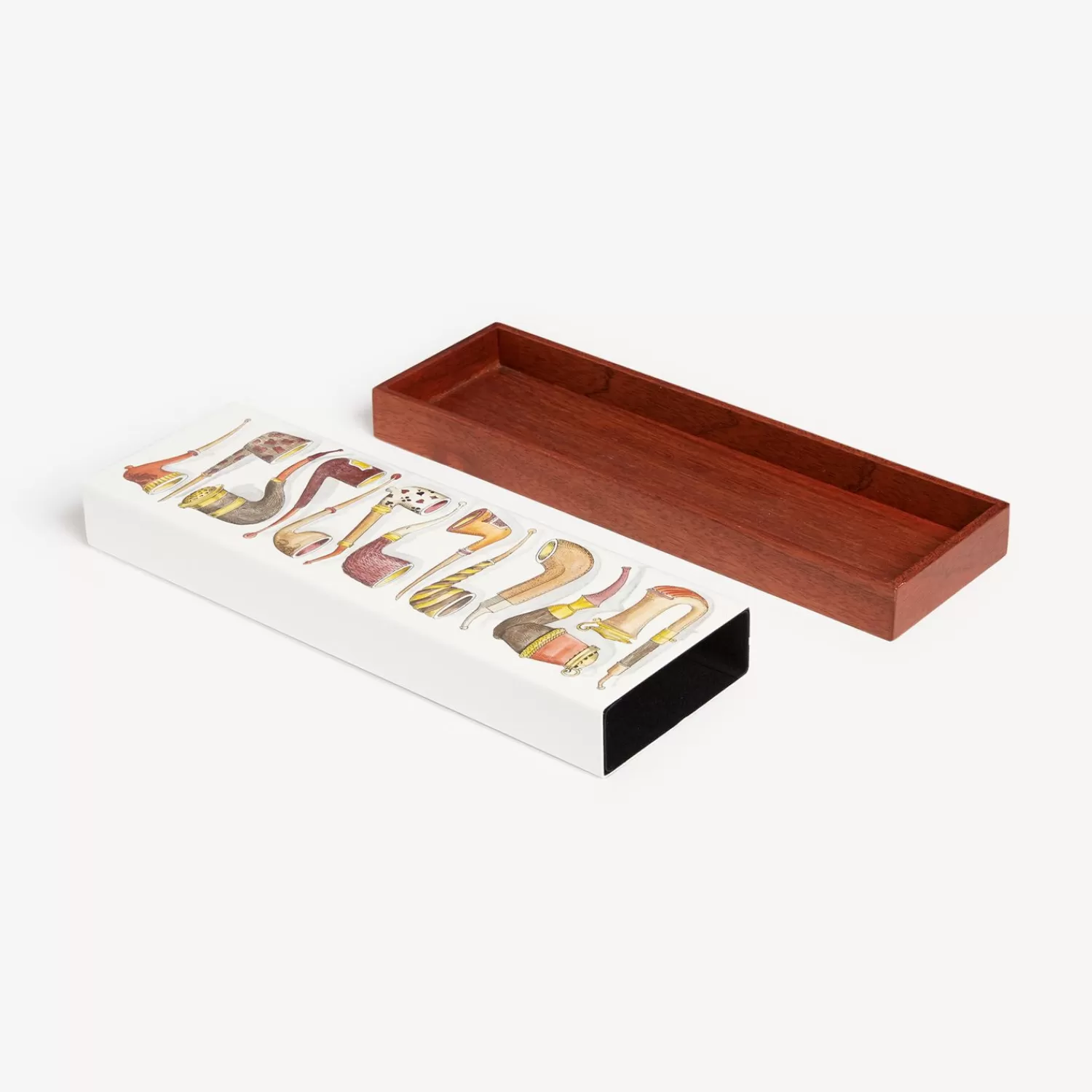 Glove Boxes<Fornasetti Box Piccole Pipe Multicolour