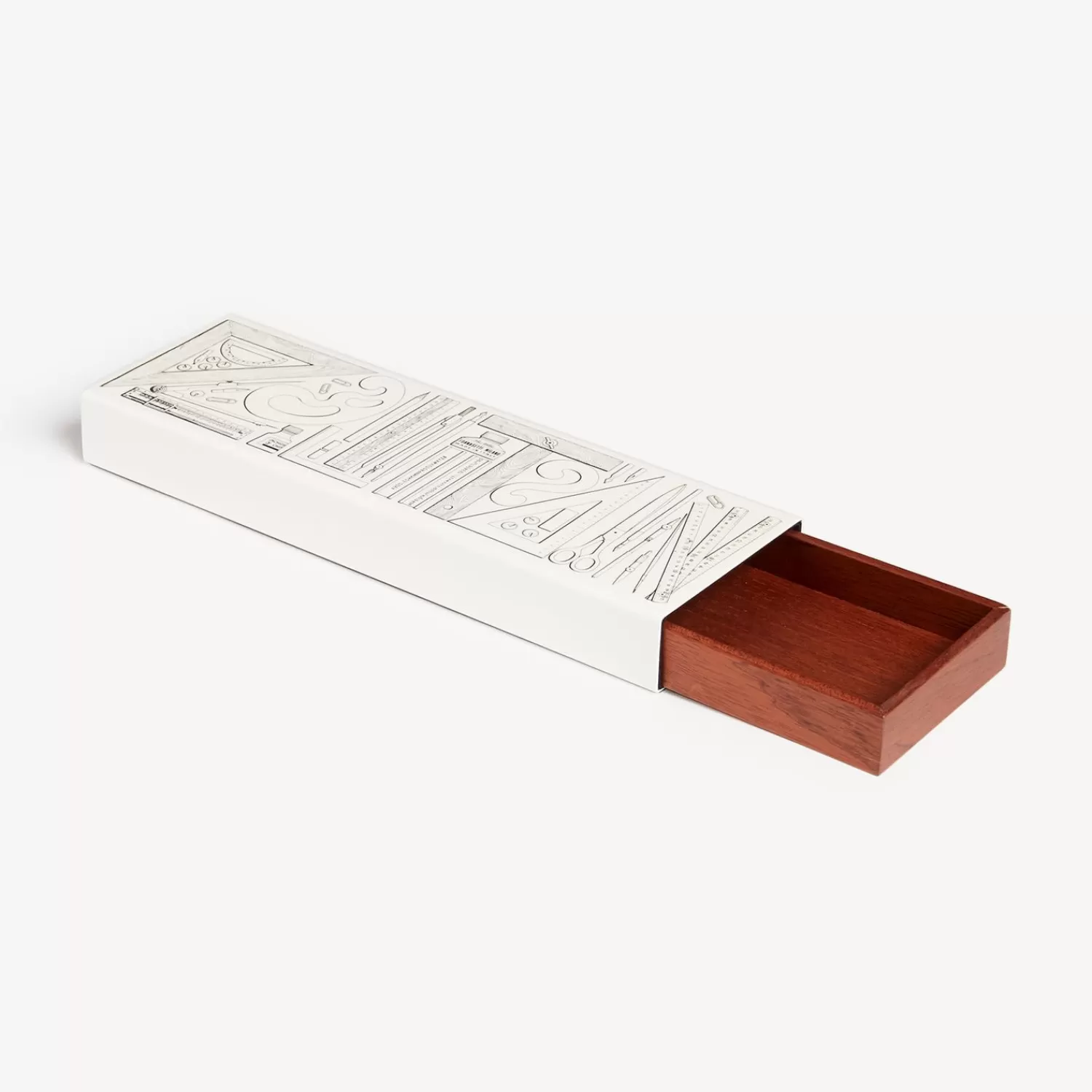 Glove Boxes<Fornasetti Box Strumenti Da Disegno White/Black