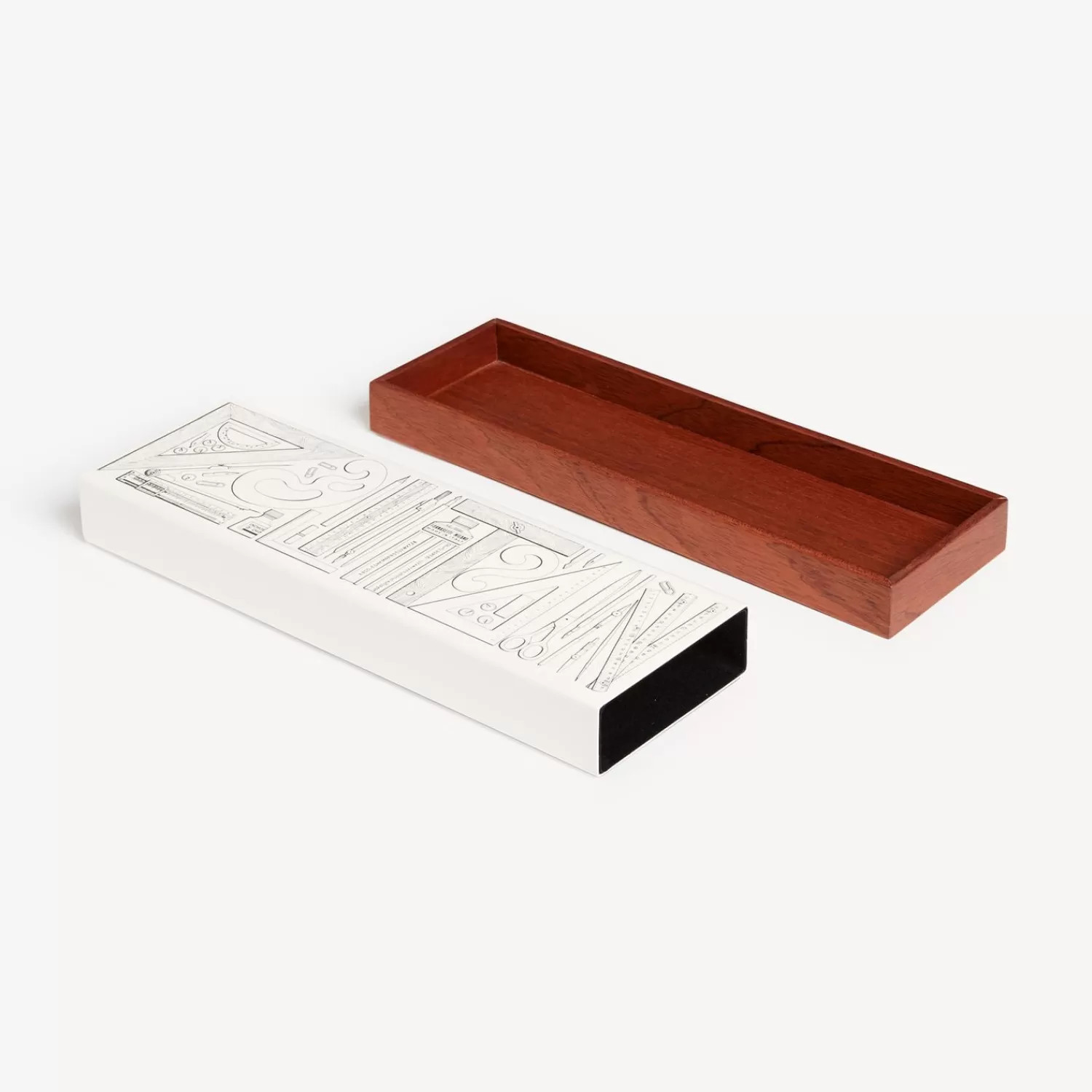 Glove Boxes<Fornasetti Box Strumenti Da Disegno White/Black