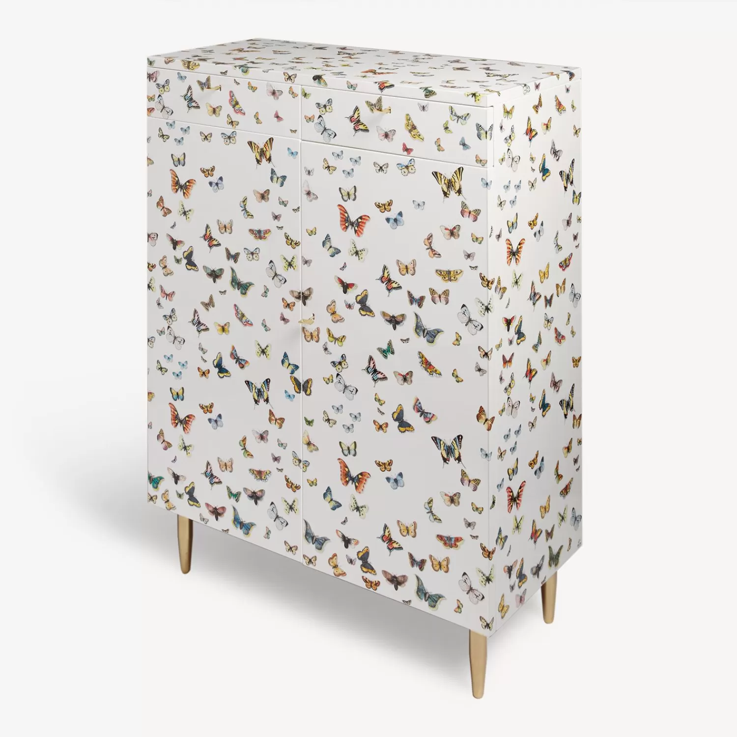 Cabinets<Fornasetti Cabinet Farfalle Multicolour