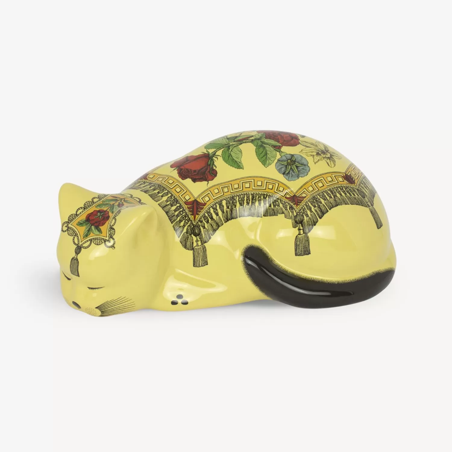 Ceramic Cats<Fornasetti Cat Mantellato Multicolour