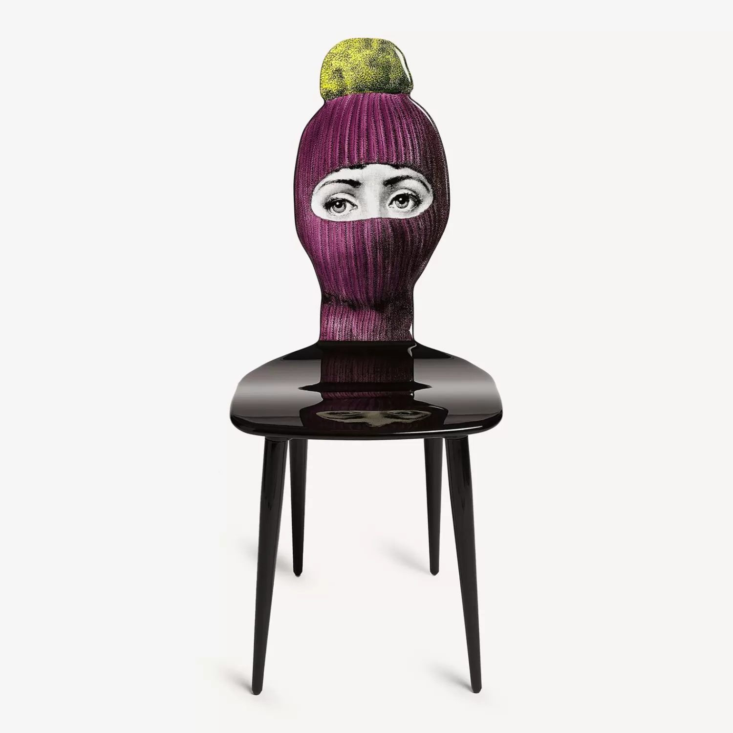 Chairs<Fornasetti Chair Lux Gstaad Purple/Yellow/Black