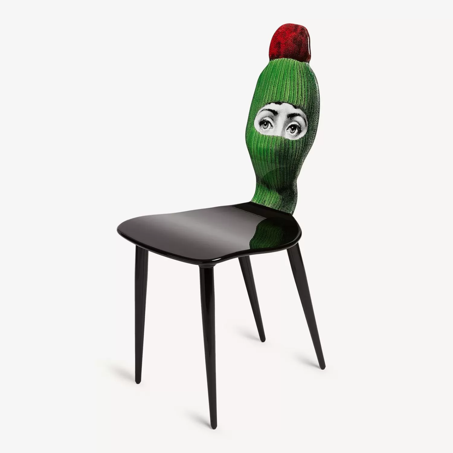 Chairs<Fornasetti Chair Lux Gstaad Green/Red/Black