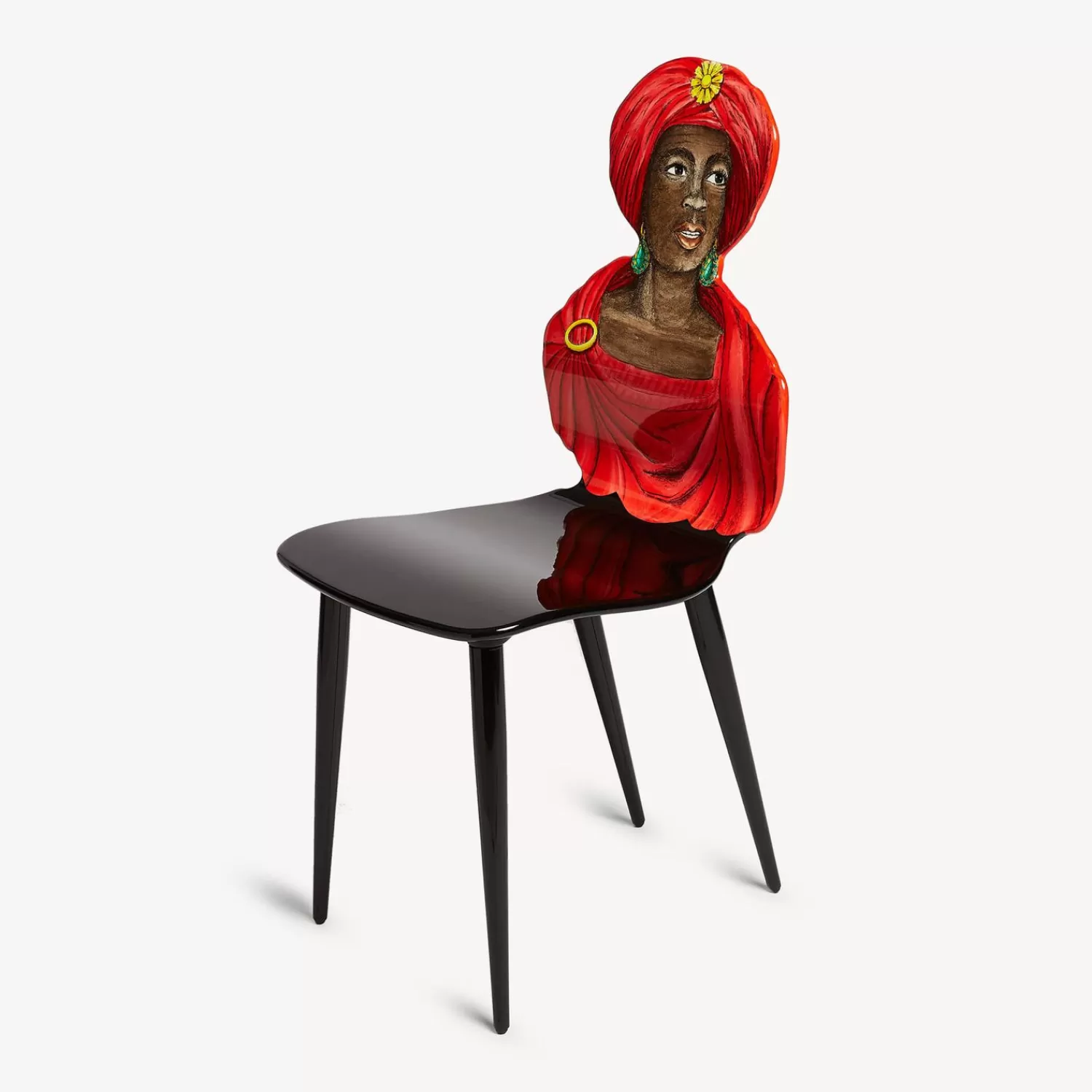 Chairs<Fornasetti Chair Moro Multicolour