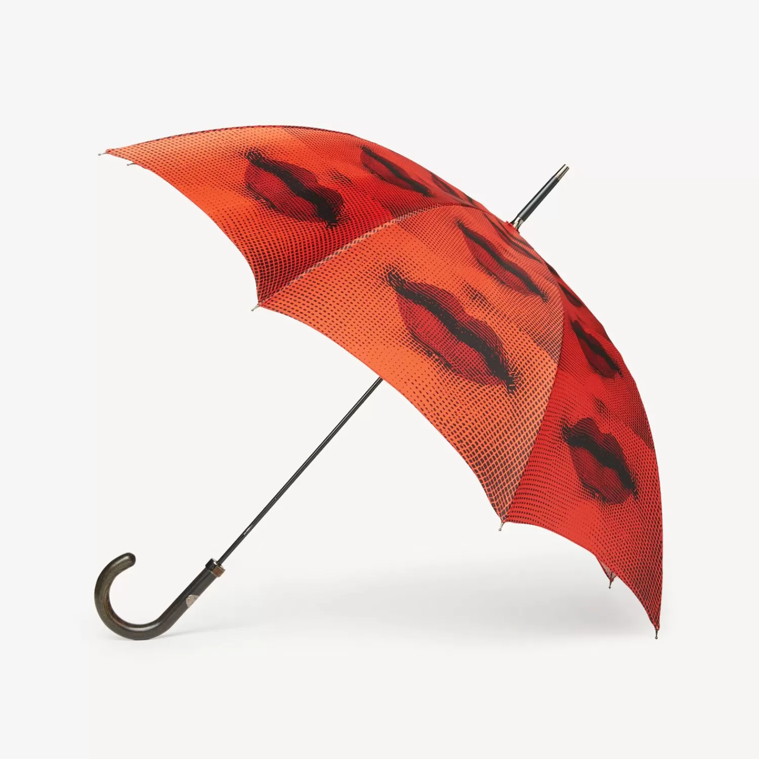 Umbrellas<Fornasetti Classic Umbrella Bocche White/Black/Red