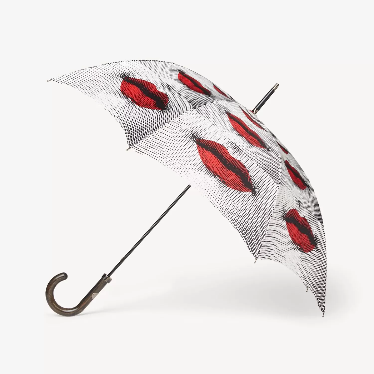Umbrellas<Fornasetti Classic Umbrella Bocche White/Black/Red