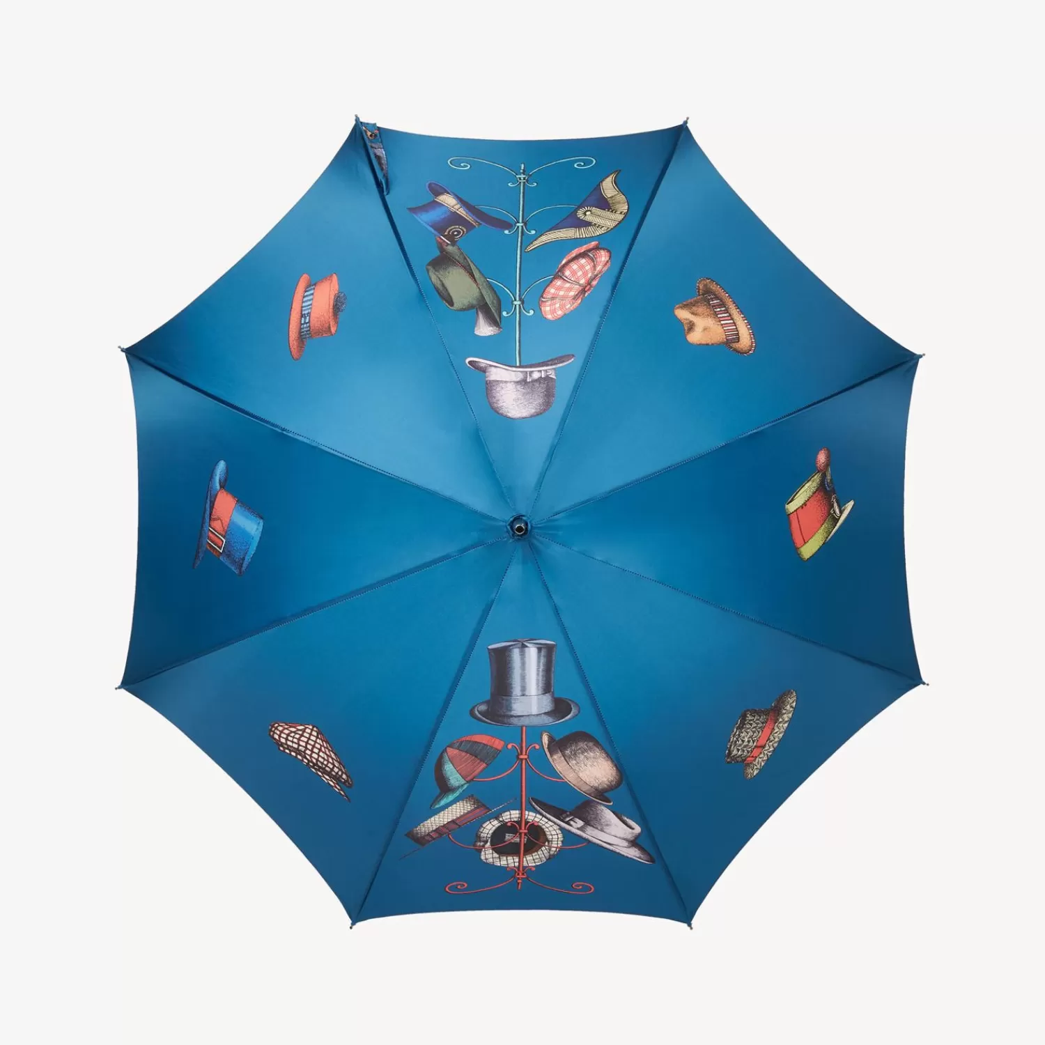 Umbrellas<Fornasetti Classic Umbrella Cappelli Multicolour