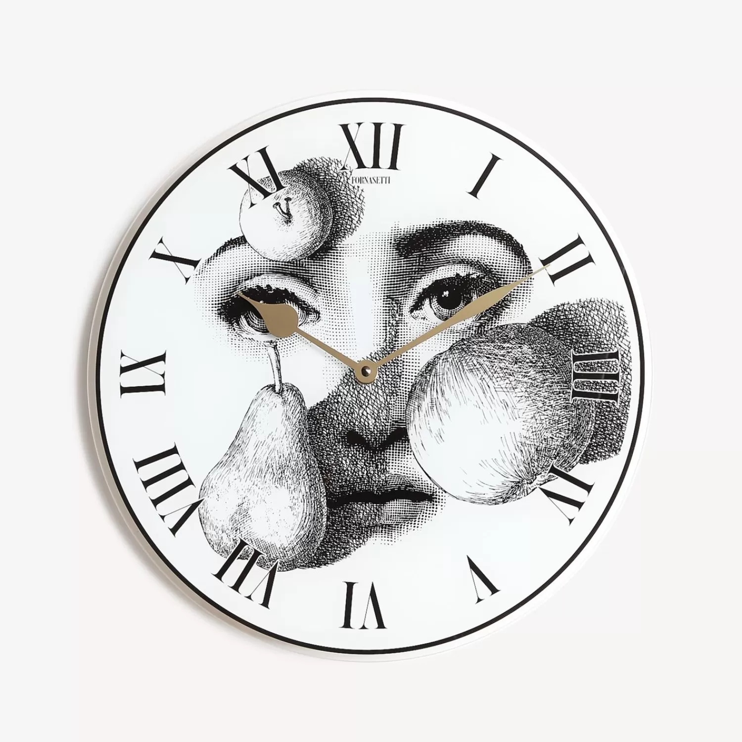 Wall Clocks<Fornasetti Clock Tema E Variazioni N. 218 White/Black
