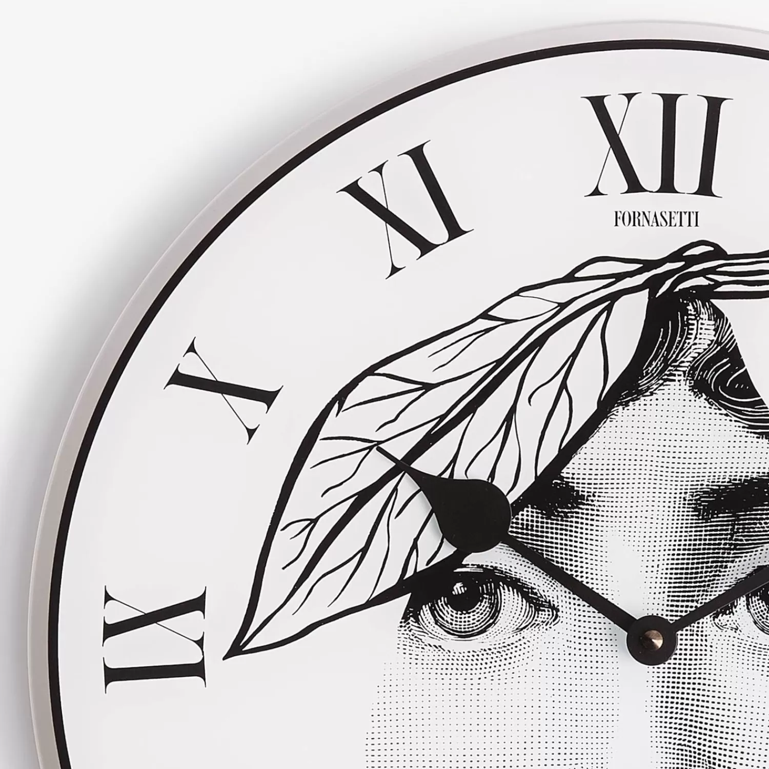 Wall Clocks<Fornasetti Clock Tema E Variazioni N. 24 White/Black