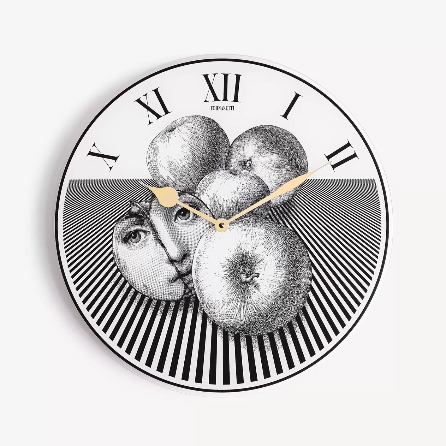 Wall Clocks<Fornasetti Clock Tema E Variazioni N. 390 White/Black