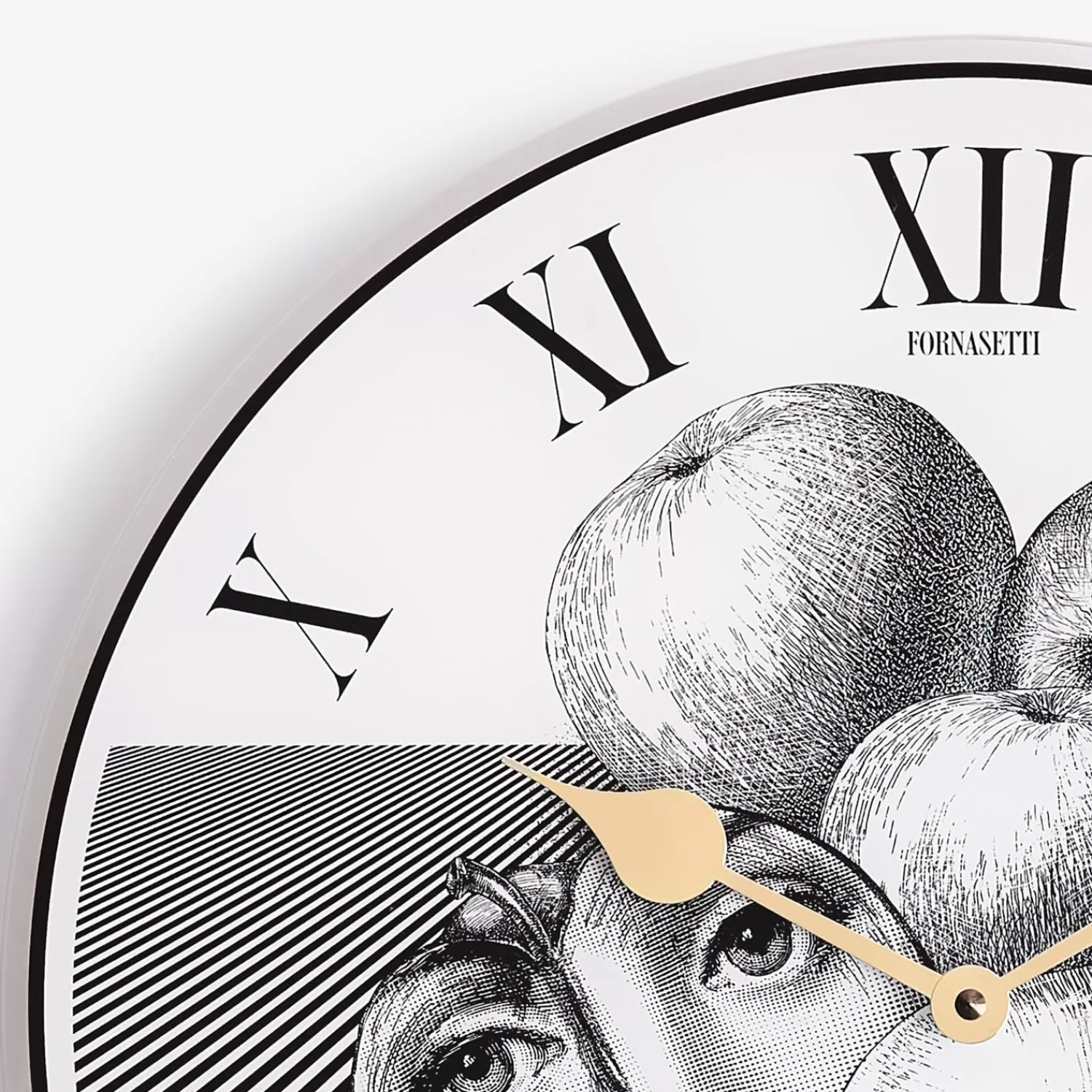 Wall Clocks<Fornasetti Clock Tema E Variazioni N. 390 White/Black
