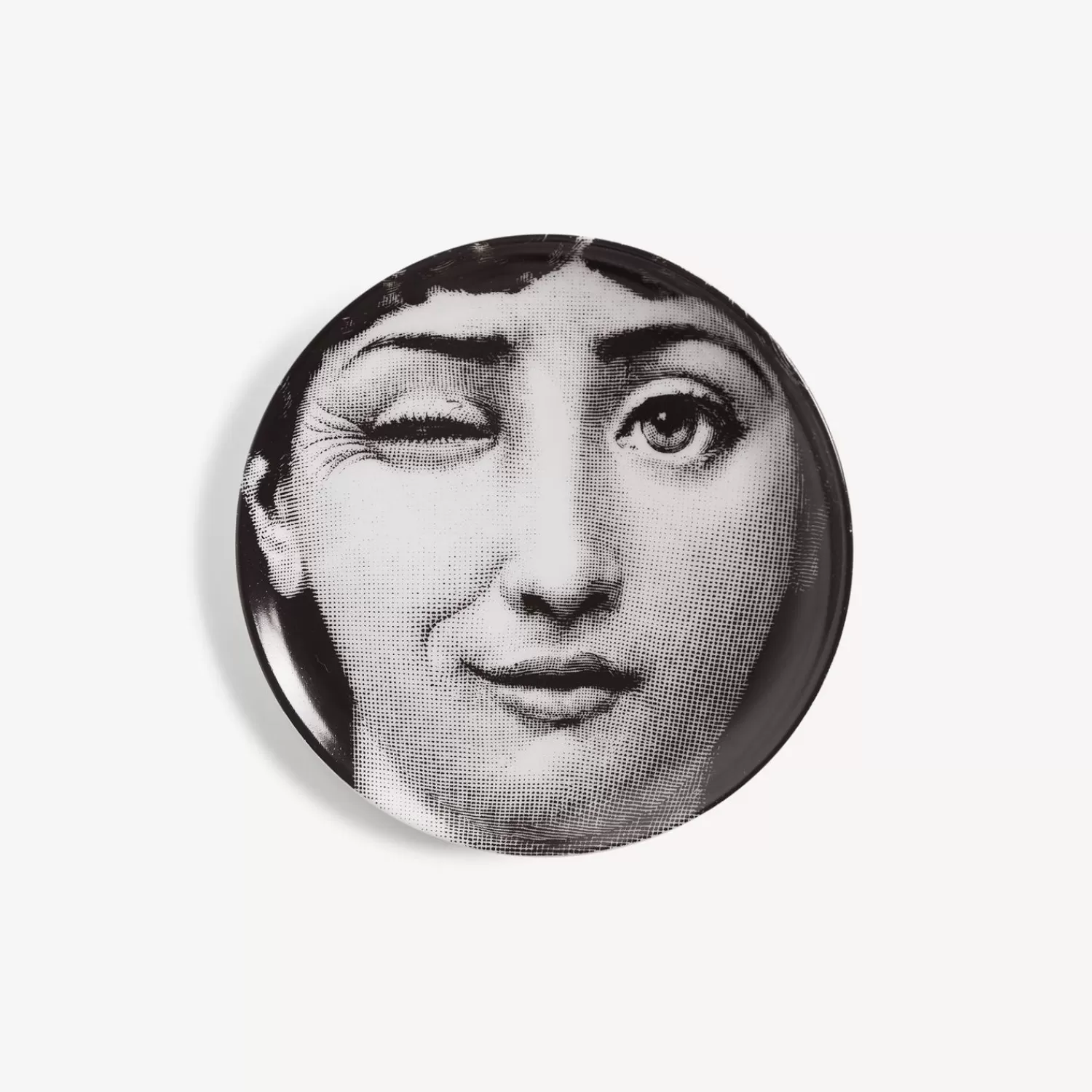 Glasses And Coasters<Fornasetti Coaster Tema E Variazioni N.130 White/Black