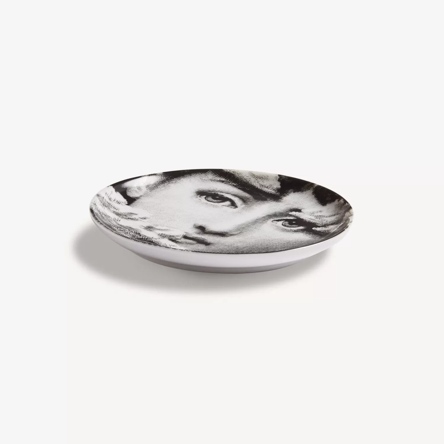 Glasses And Coasters<Fornasetti Coaster Tema E Variazioni N.139 White/Black