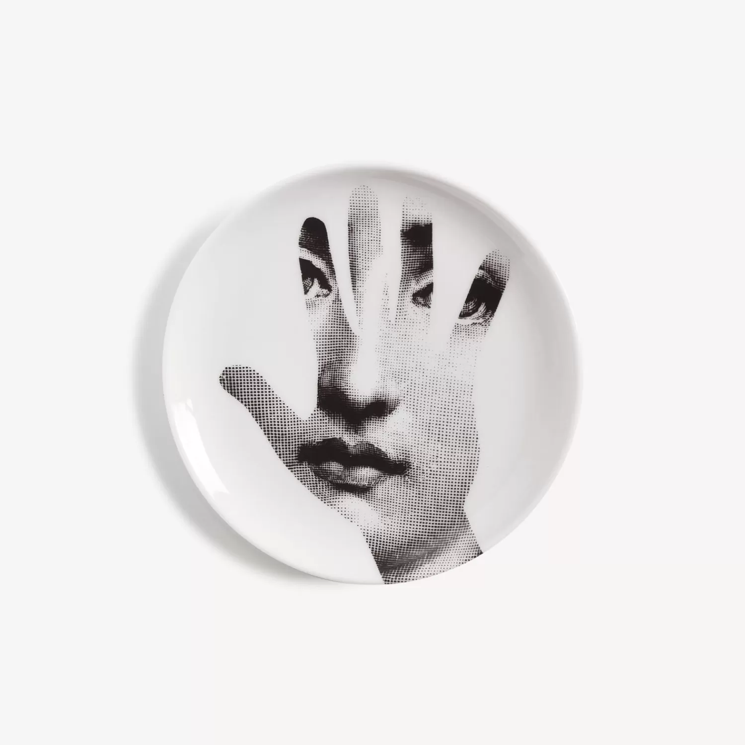 Glasses And Coasters<Fornasetti Coaster Tema E Variazioni N.15 White/Black
