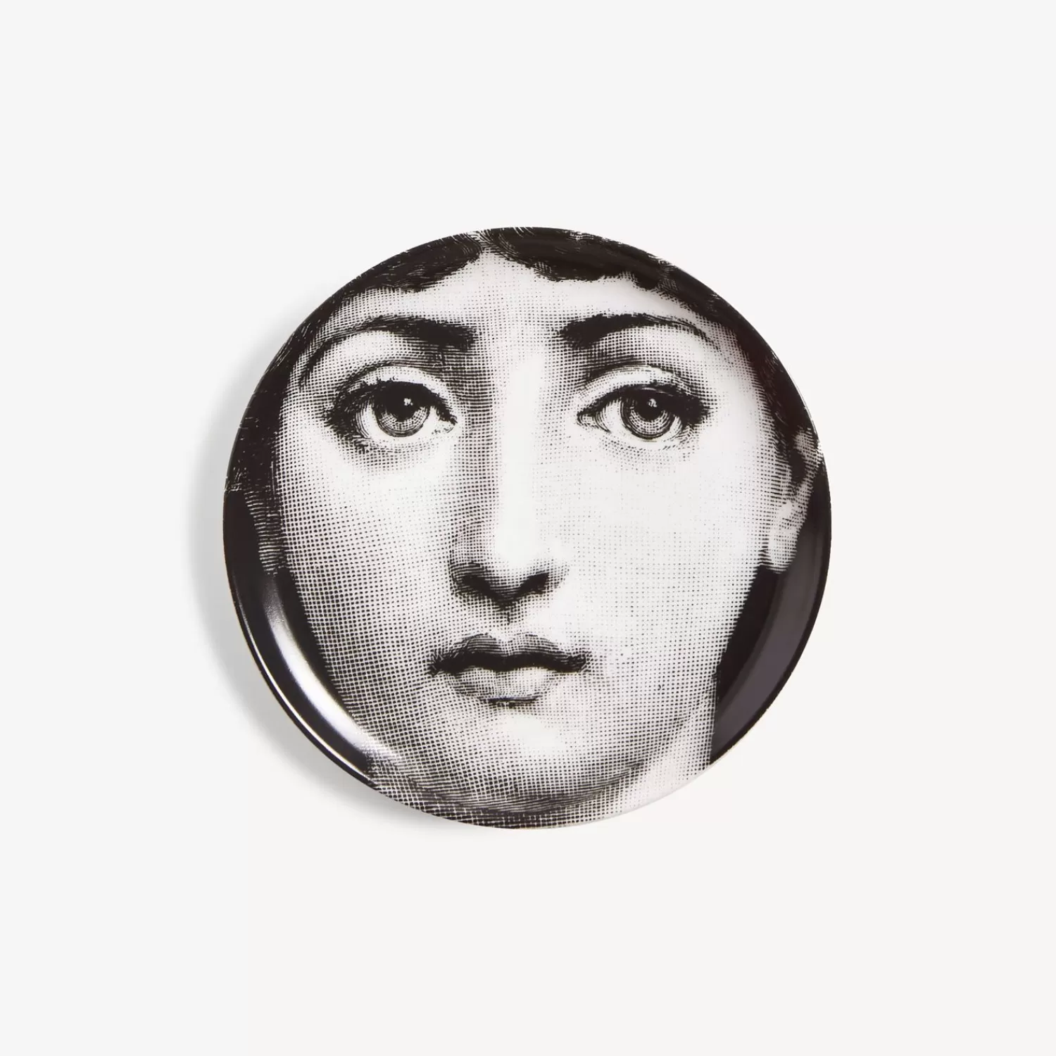 Glasses And Coasters<Fornasetti Coaster Tema E Variazioni N.1 White/Black