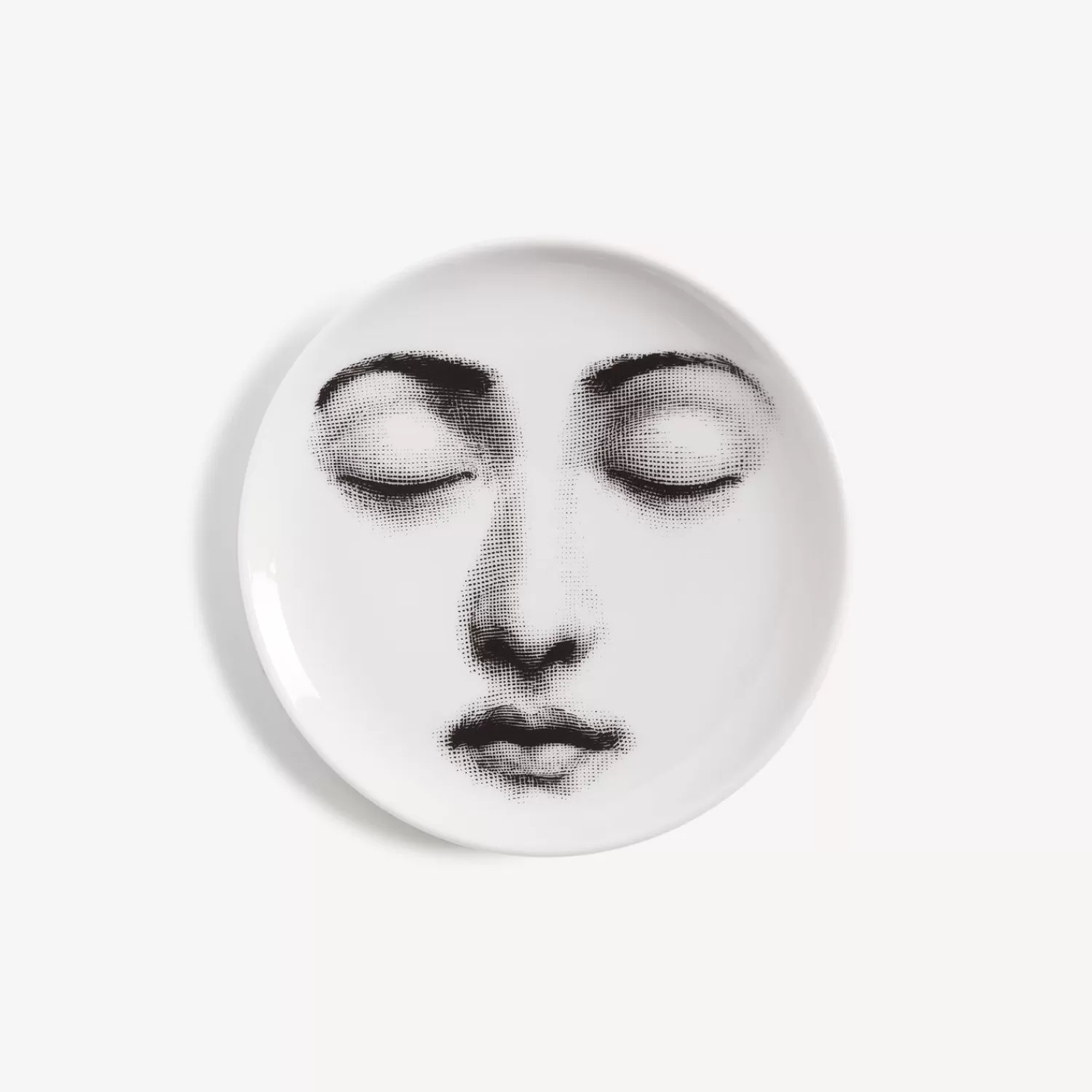 Glasses And Coasters<Fornasetti Coaster Tema E Variazioni N.213 White/Black
