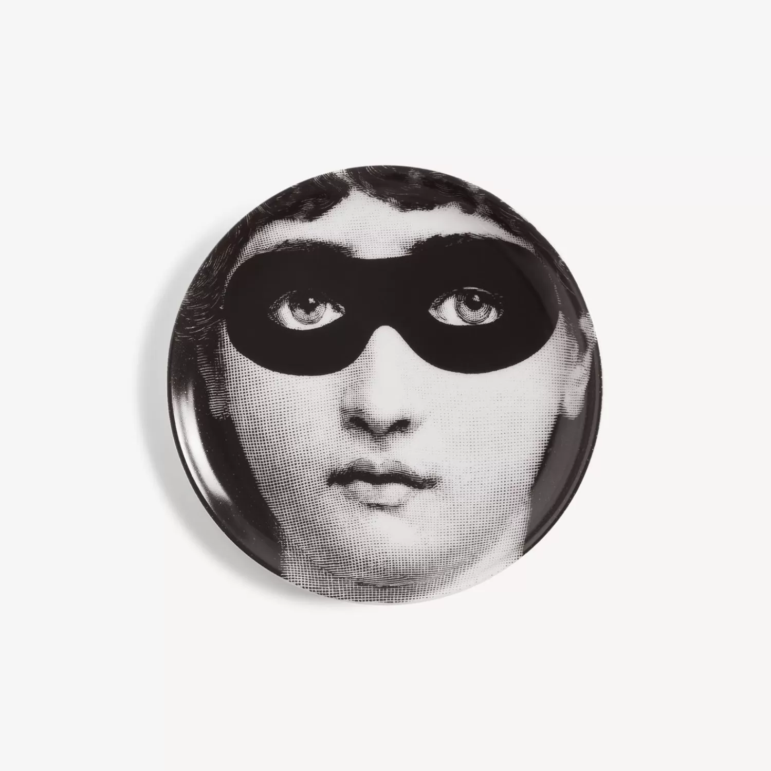 Glasses And Coasters<Fornasetti Coaster Tema E Variazioni N.22 White/Black